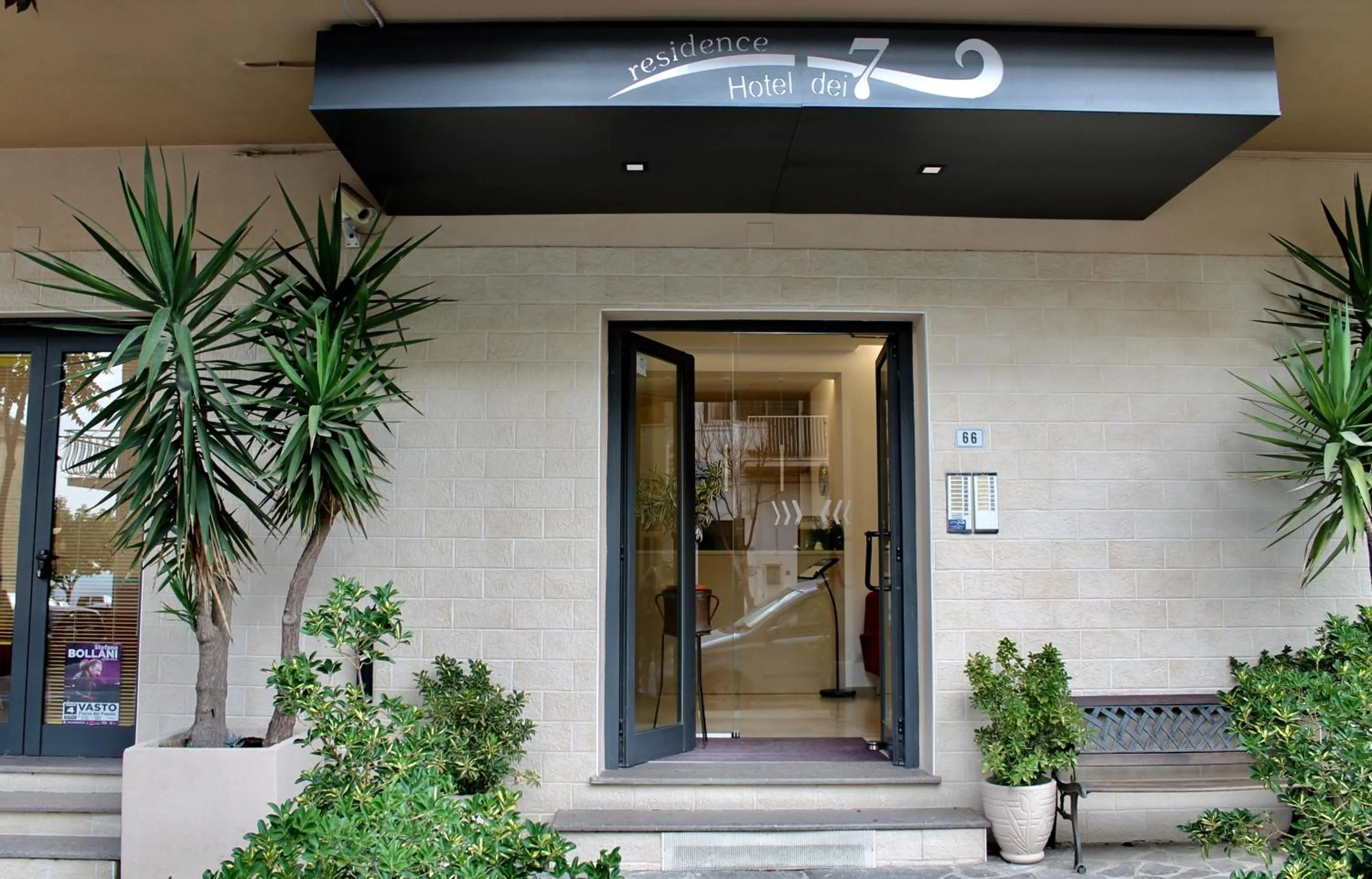Facade/entrance in Hotel Dei Sette