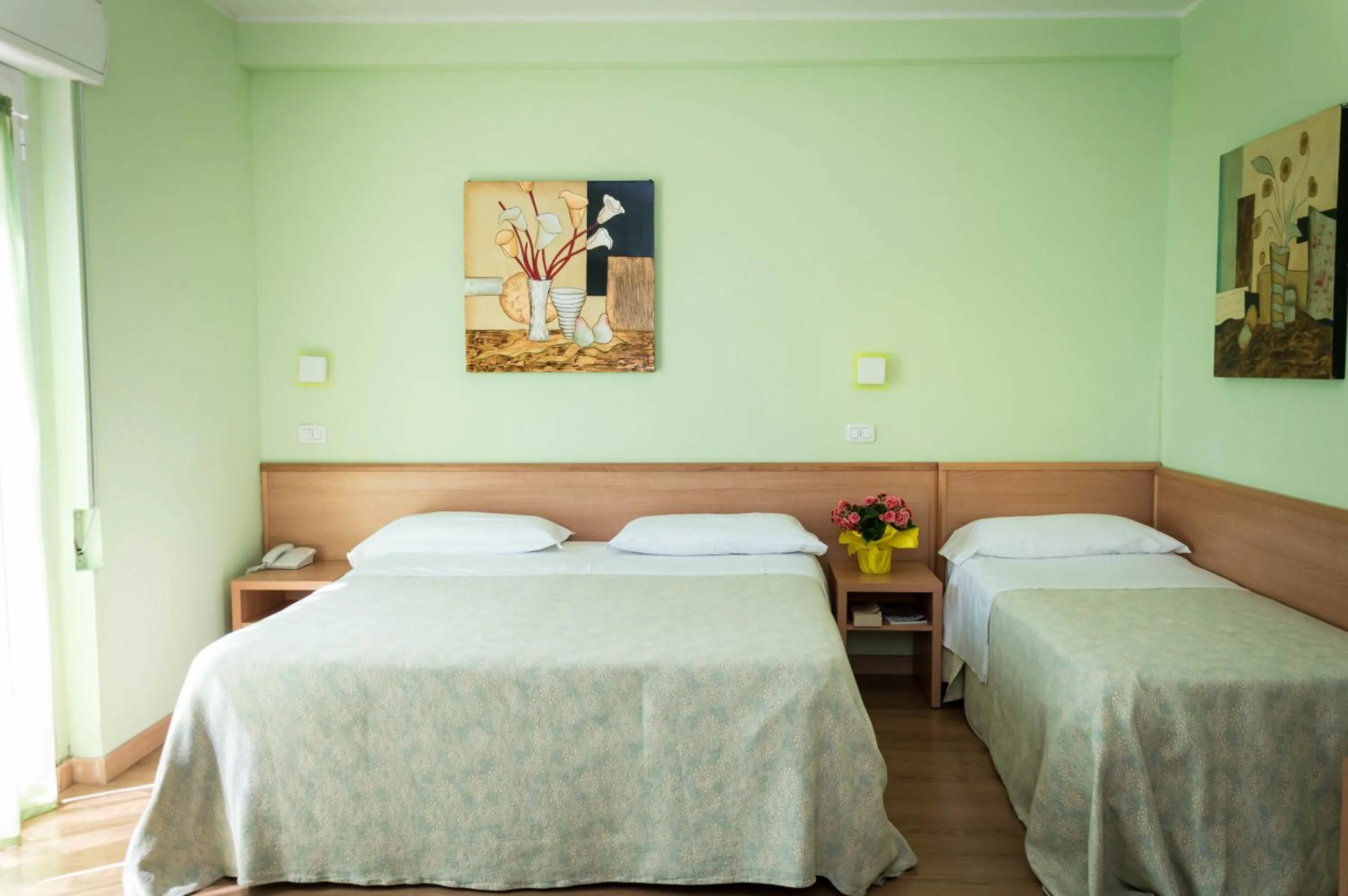 Bedroom, Bed in Hotel Dei Sette