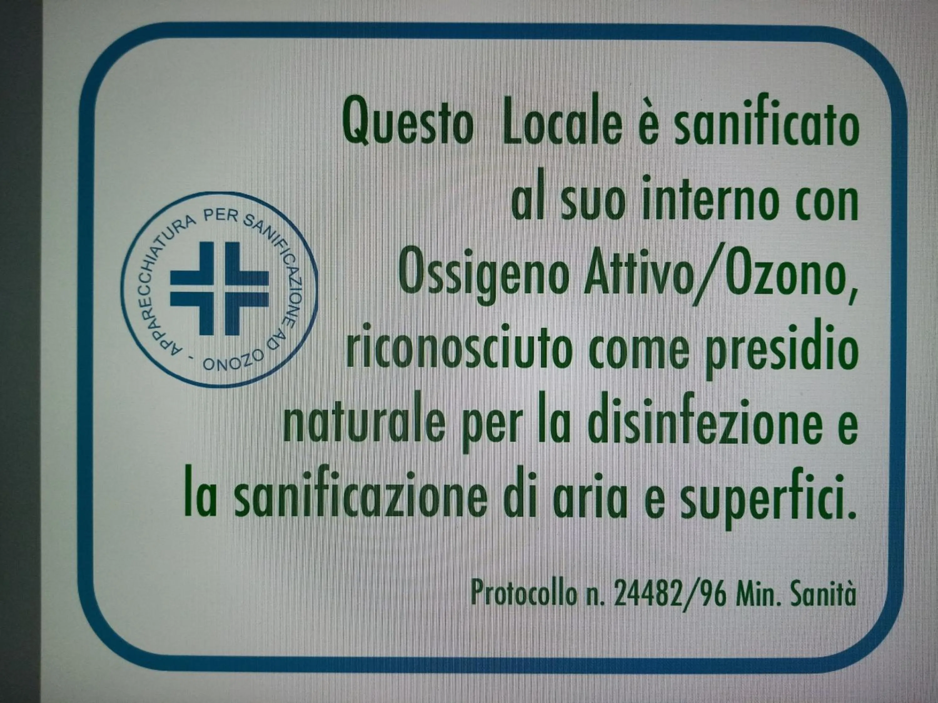 Certificate/Award in Hotel Dei Sette