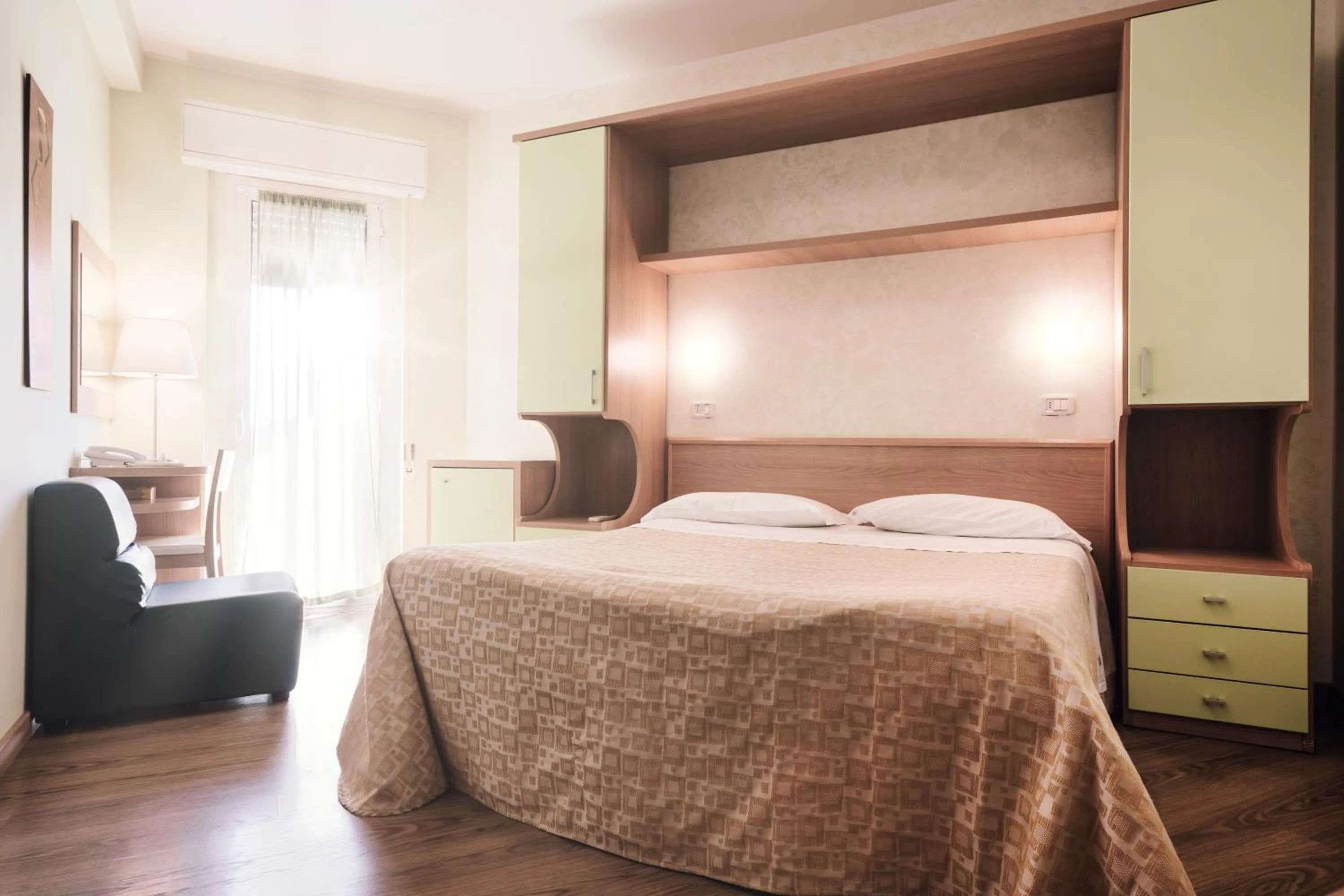 Bedroom, Bed in Hotel Dei Sette