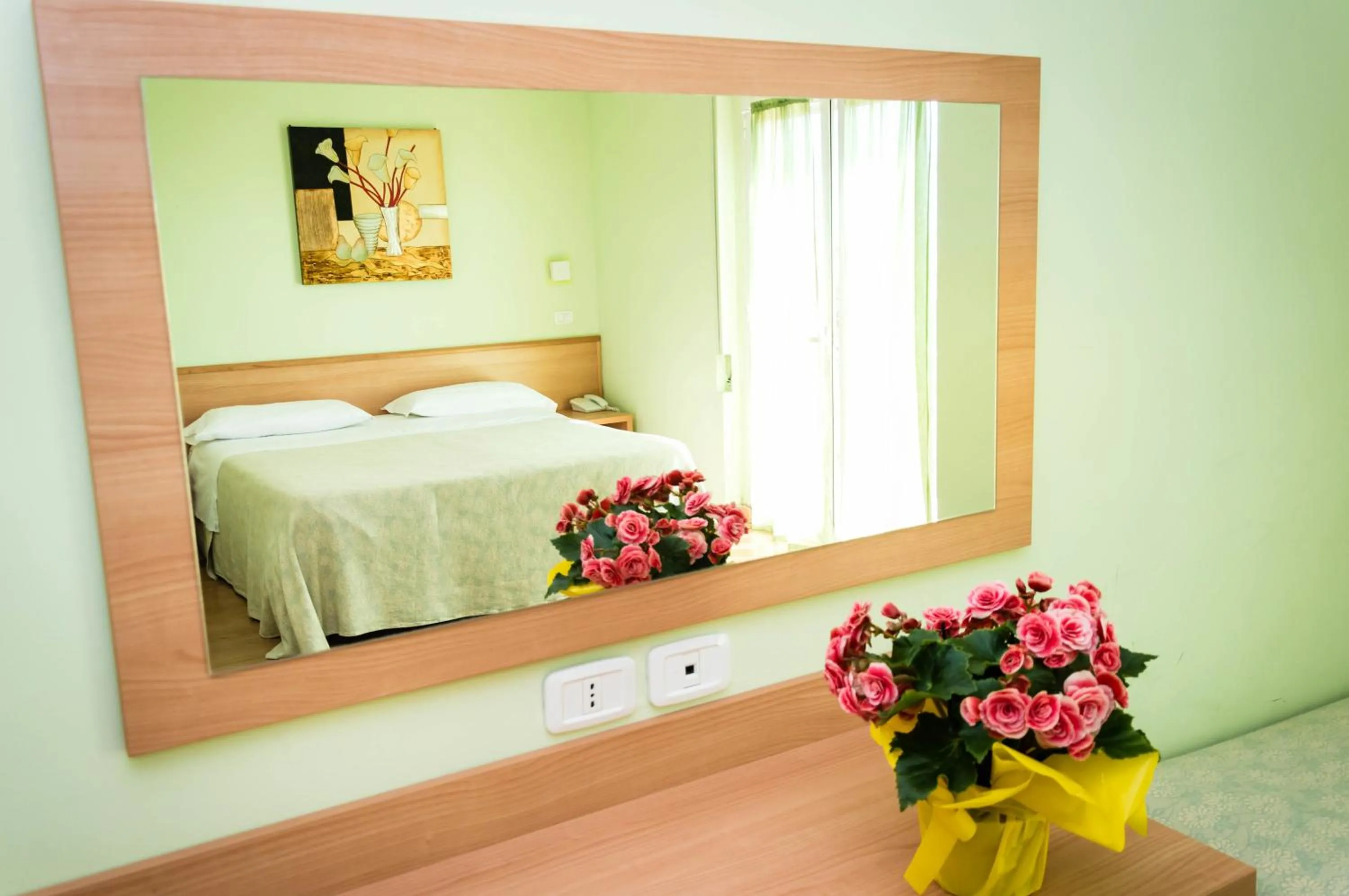 Bedroom, Bed in Hotel Dei Sette