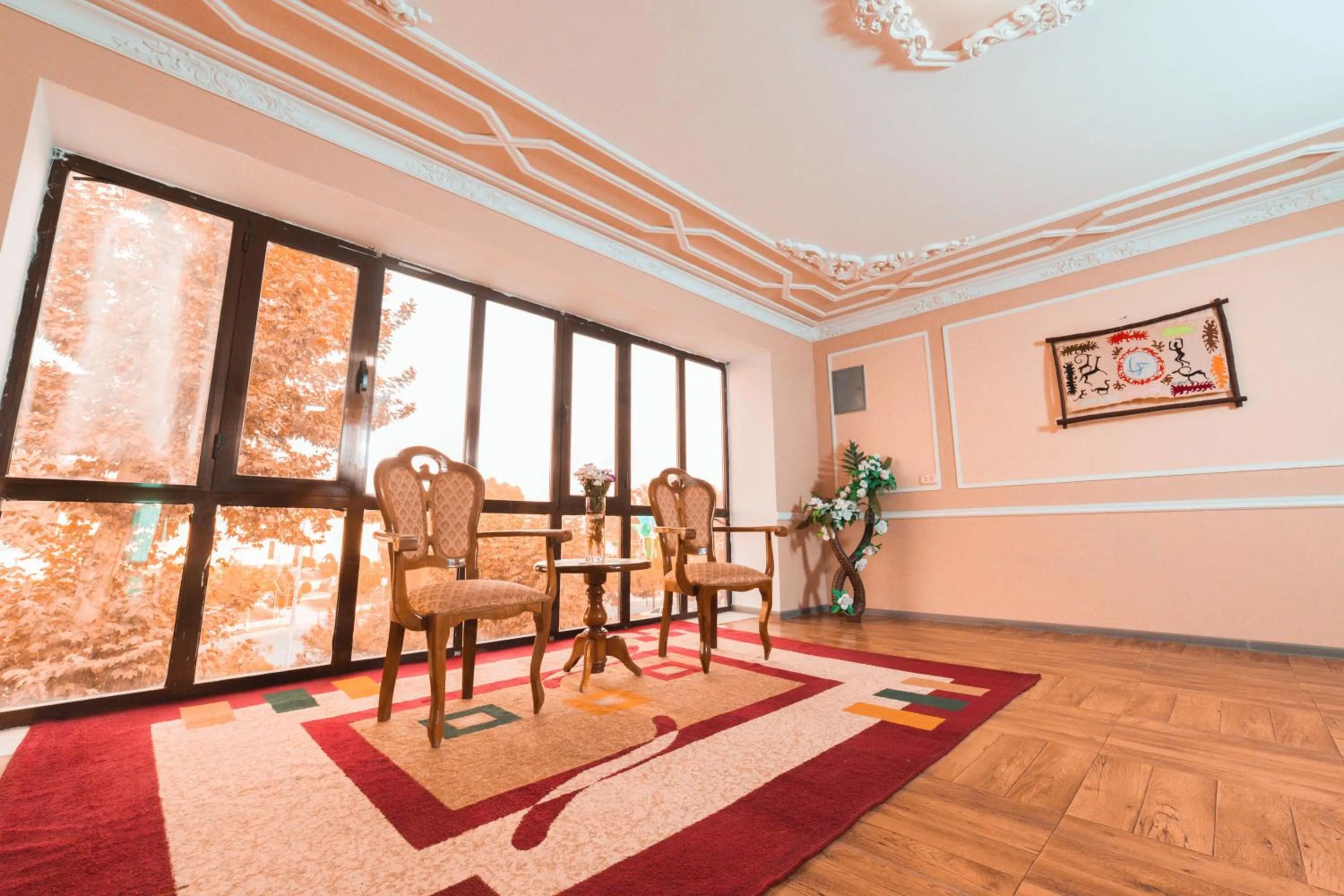 Seating area in Reikartz City Kokand