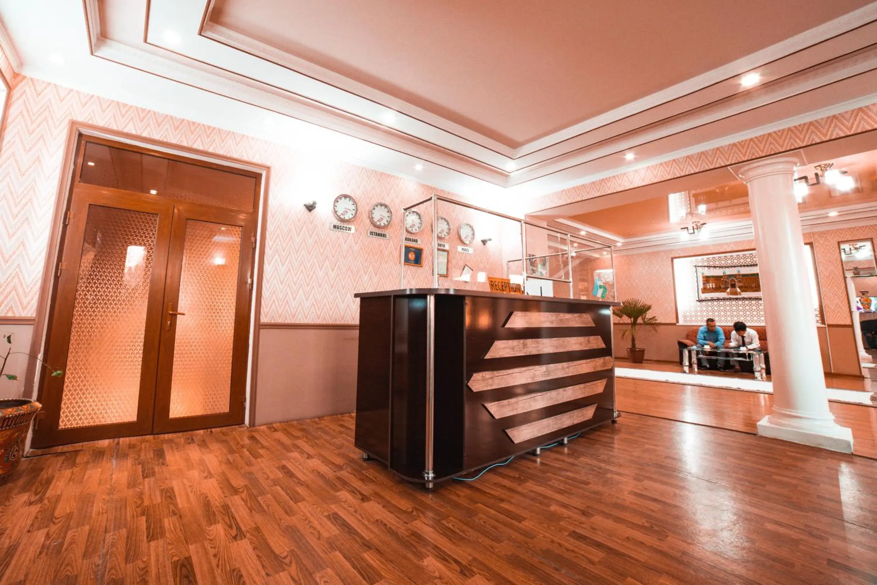 Lobby or reception in Reikartz Kokand Lobby or reception in Reikartz Kokand