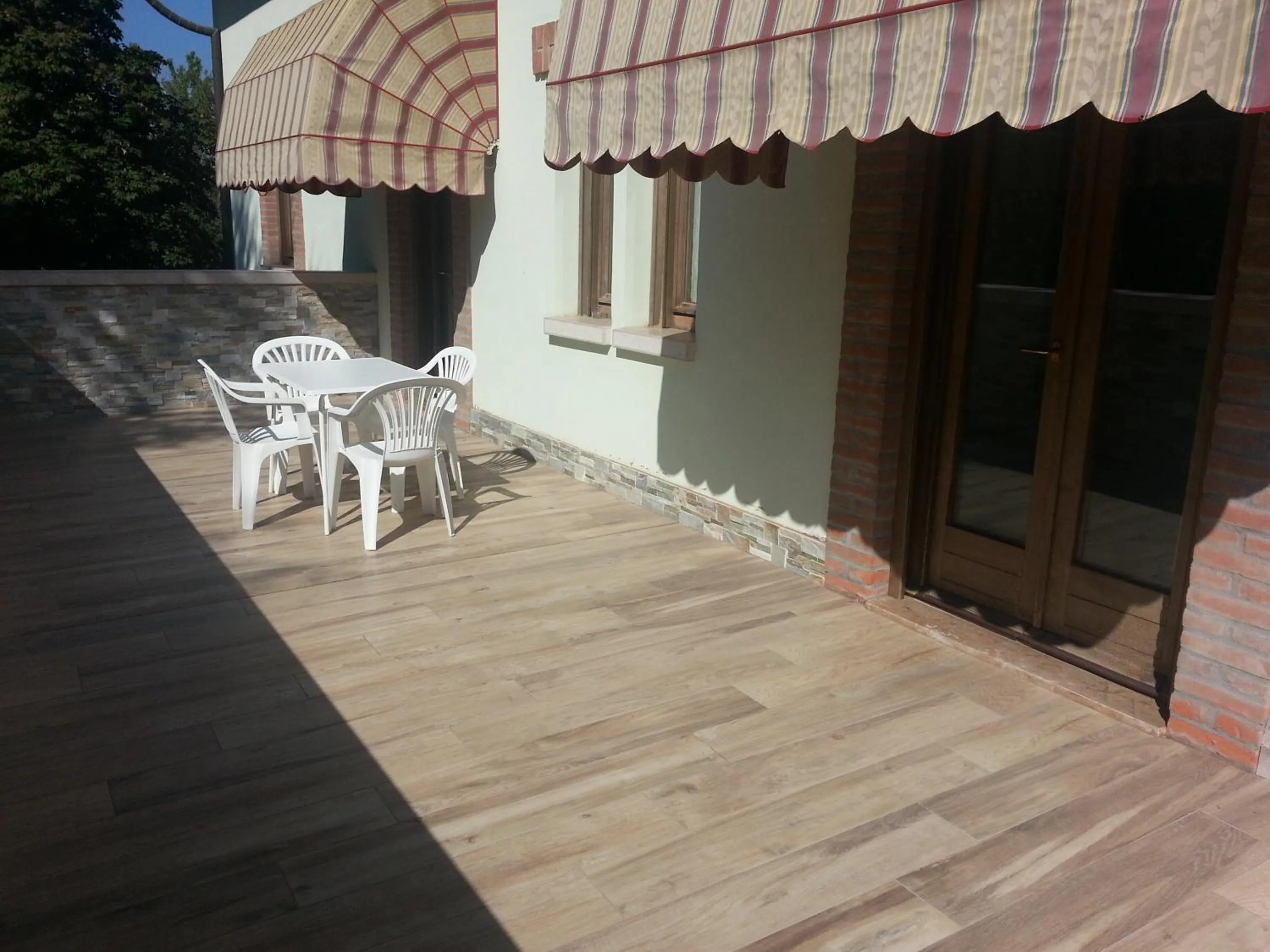 Balcony/Terrace in Agriturismo Corte Trincerone