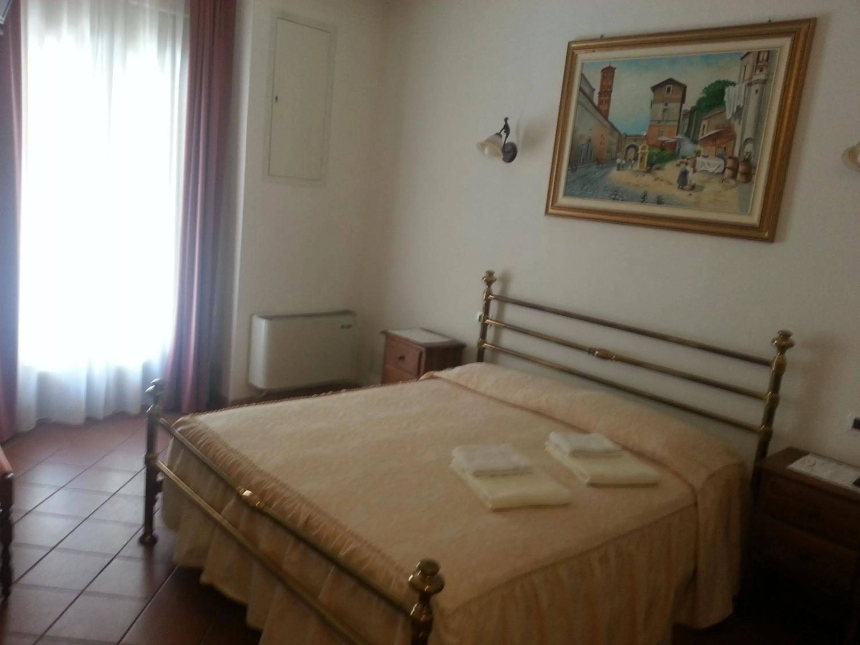 Balcony/Terrace, Bed in Agriturismo Corte Trincerone