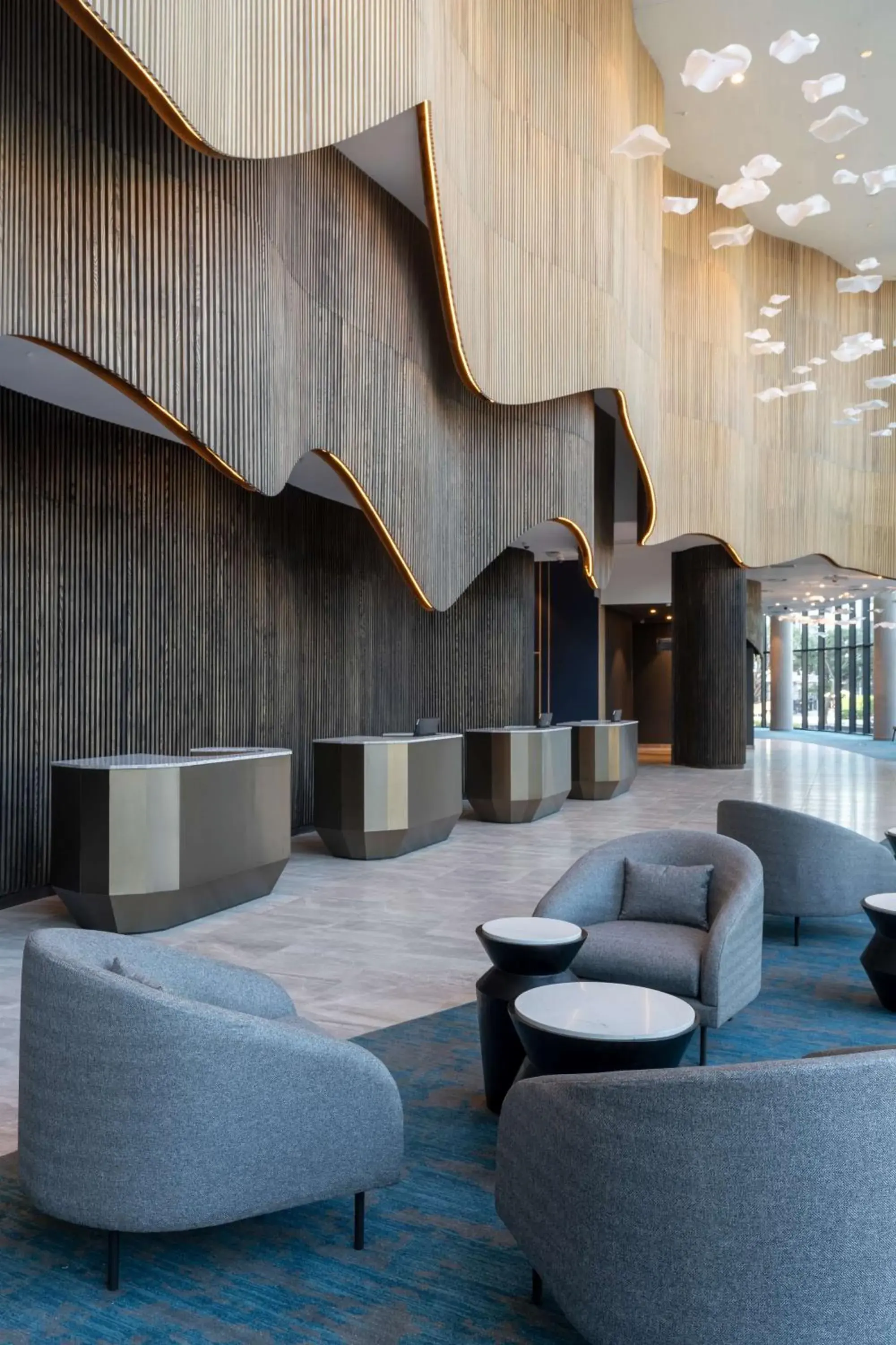 Lobby or reception in Radisson Blu Hotel, Durban Umhlanga Lobby or reception in Radisson Blu Hotel, Durban Umhlanga