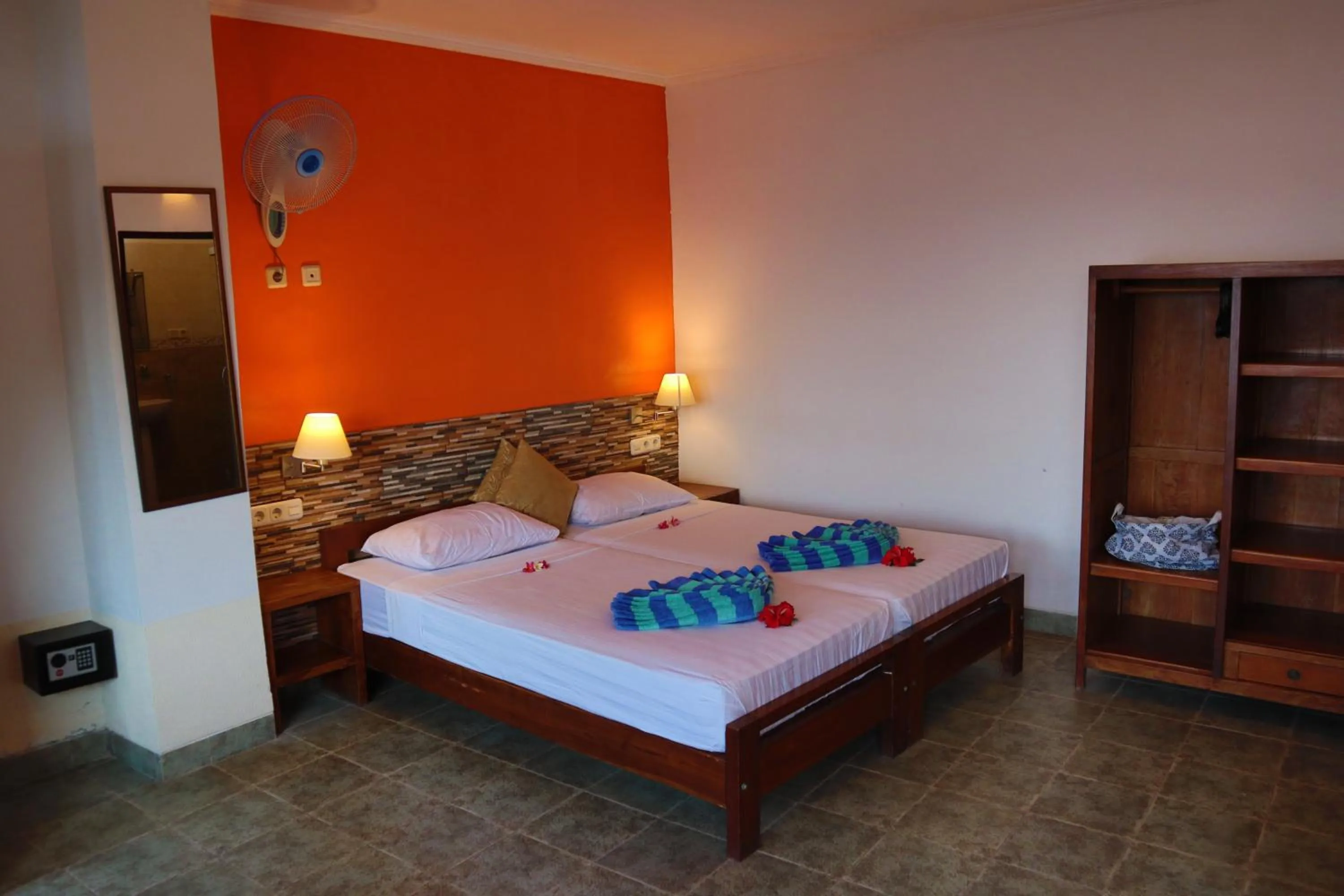 Deluxe Twin Room with Sea View in Selang Resort