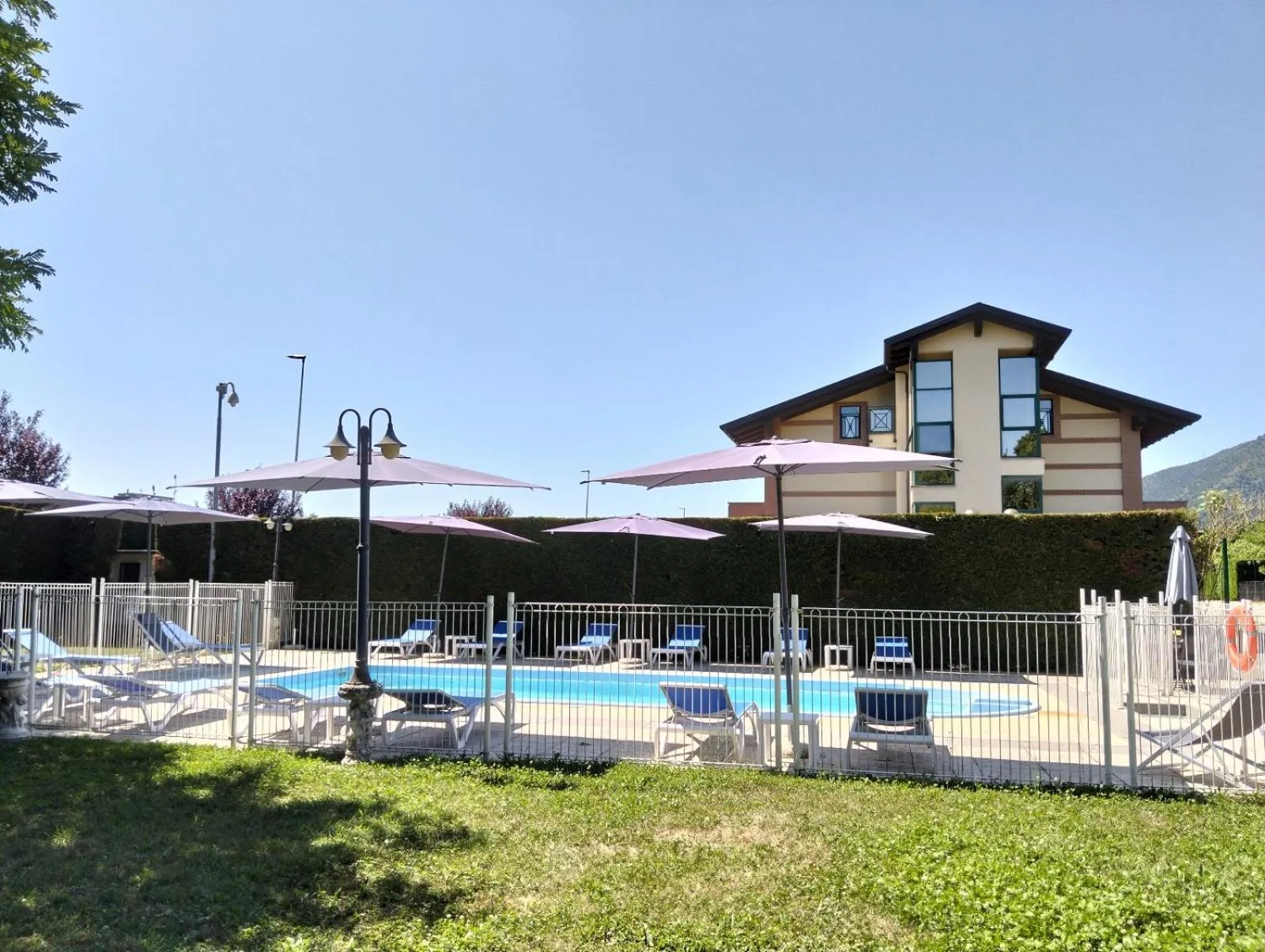 Pool view in Vald Hotel