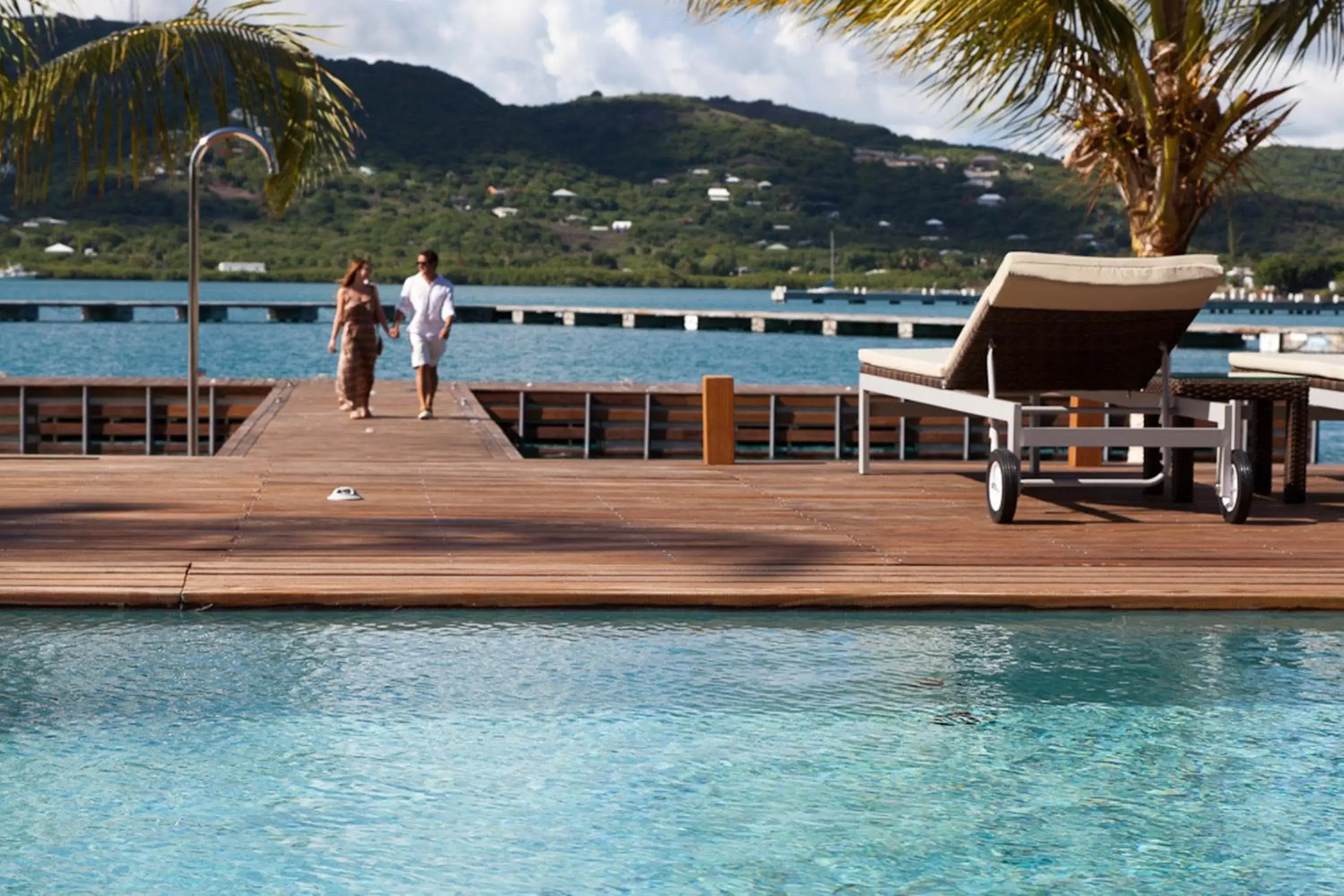 Swimming pool in South Point Antigua Swimming pool in South Point Antigua