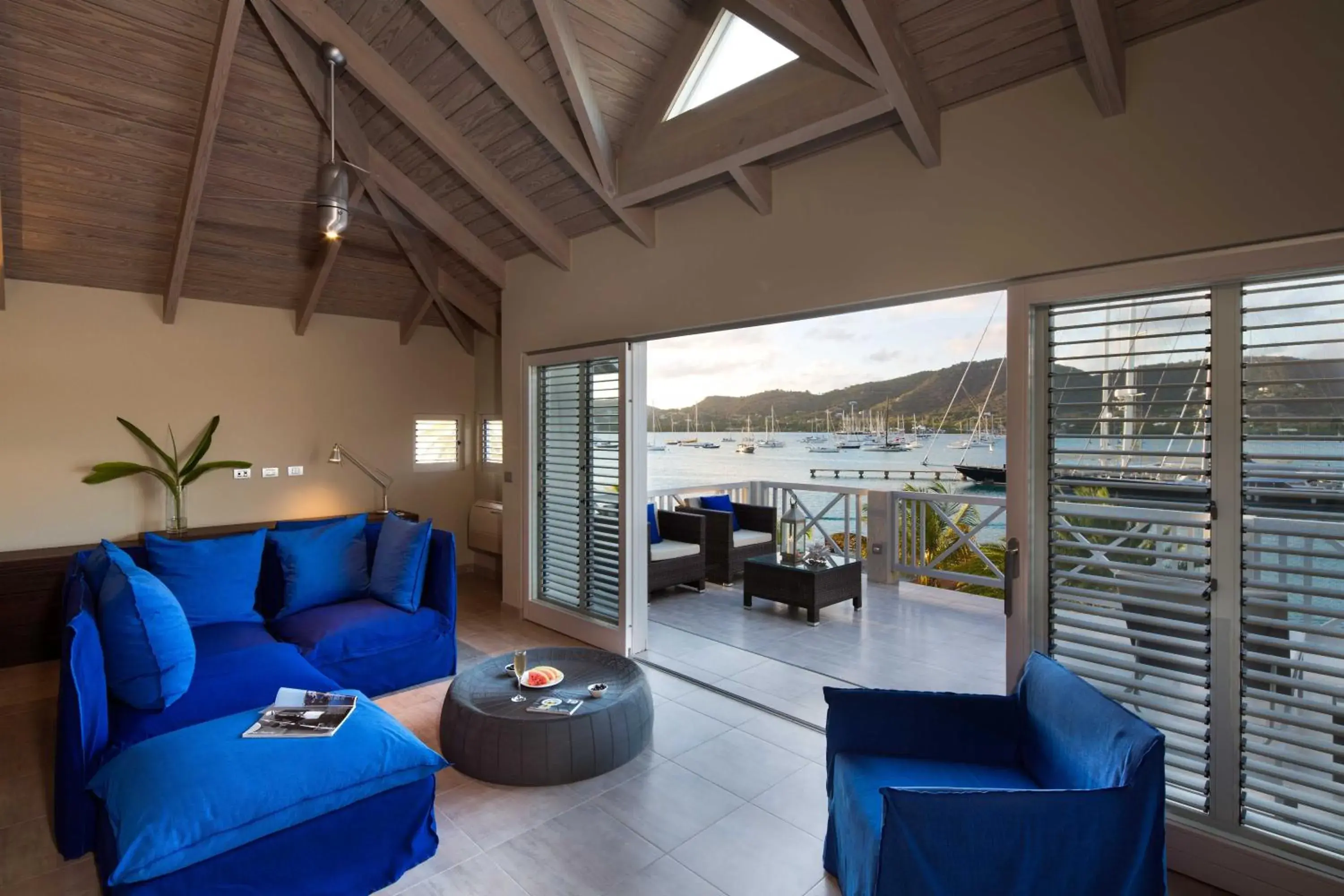 Living room in South Point Antigua Living room in South Point Antigua