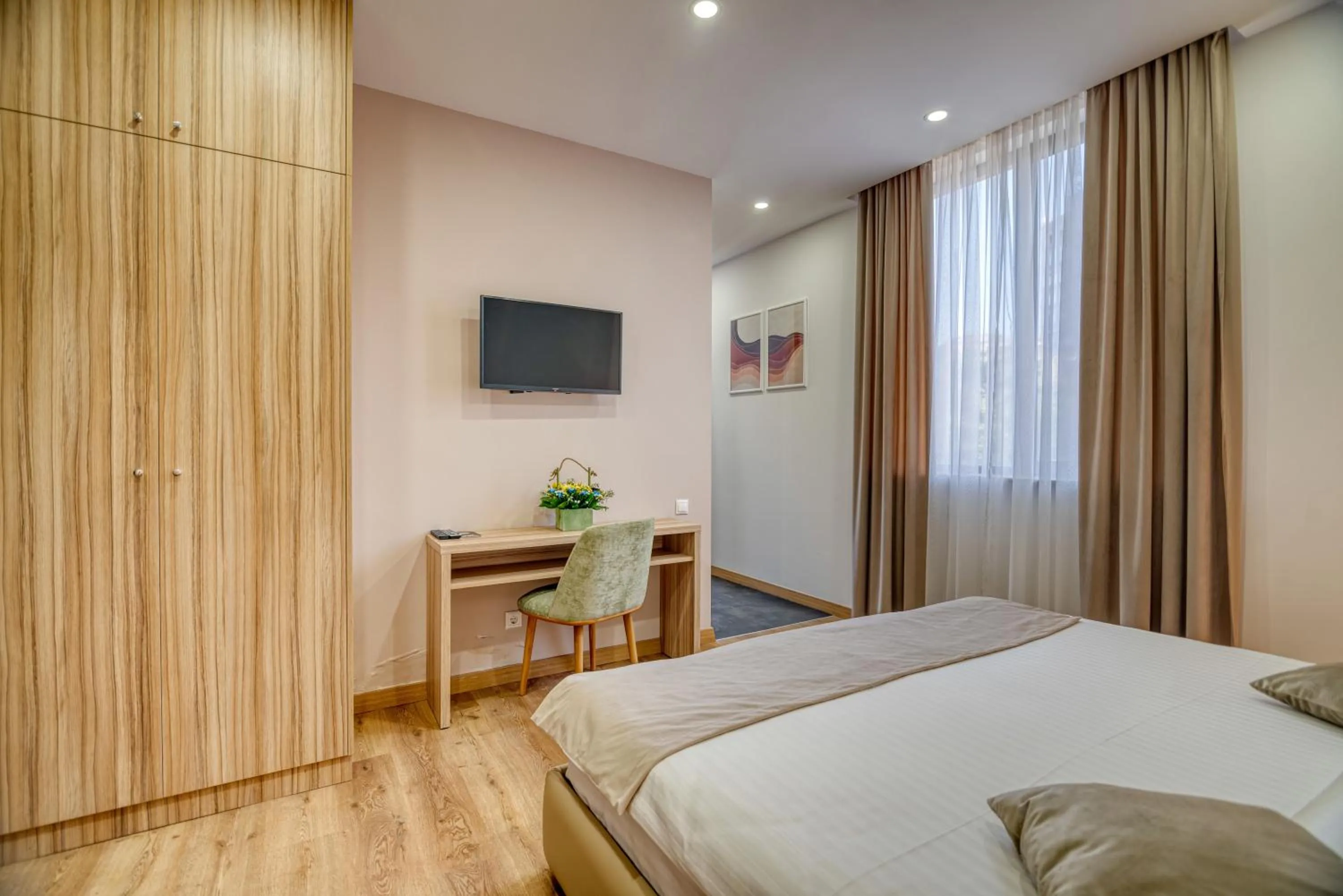 Bed in Orbeli Hotel Yerevan