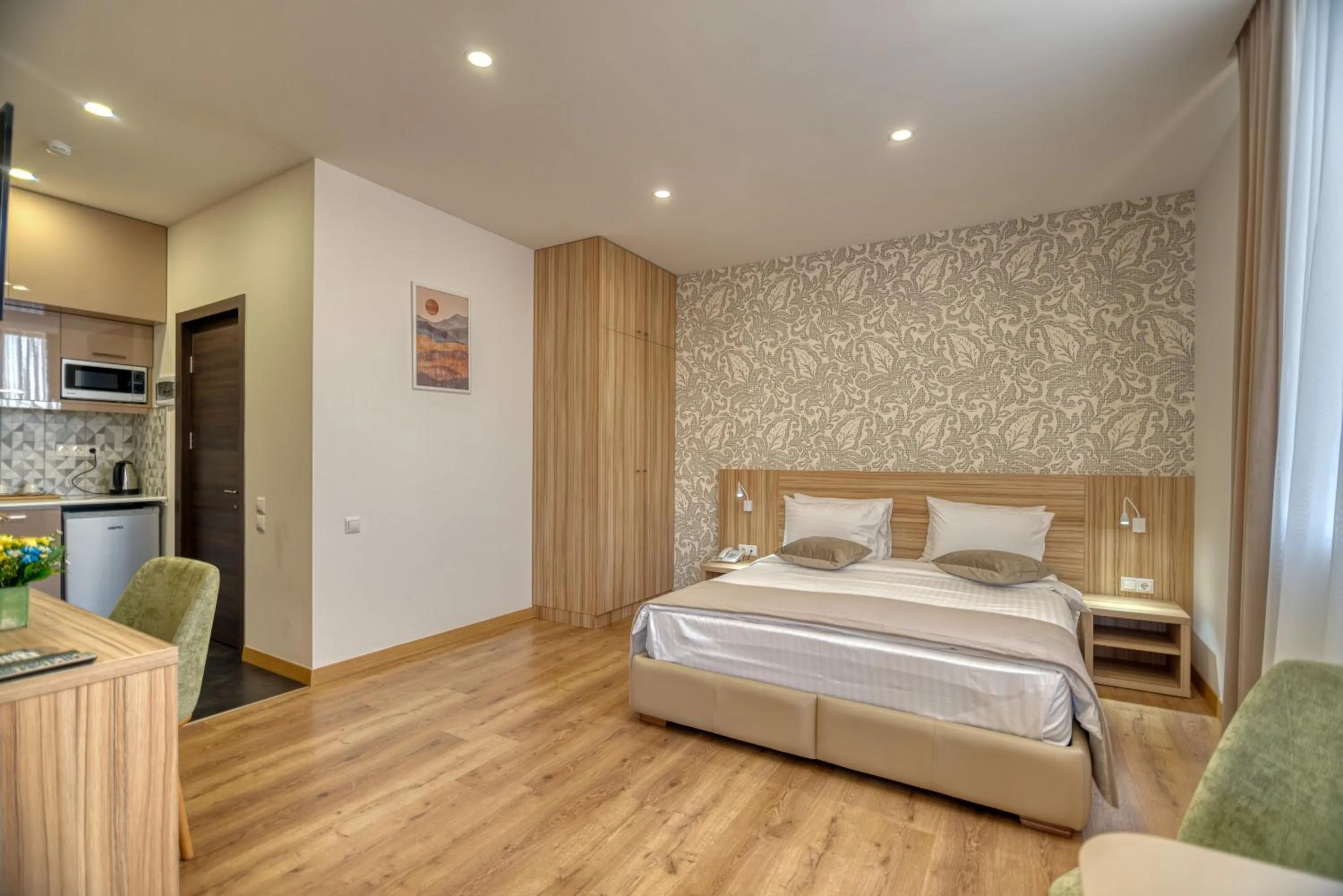 Bed in Orbeli Hotel Yerevan