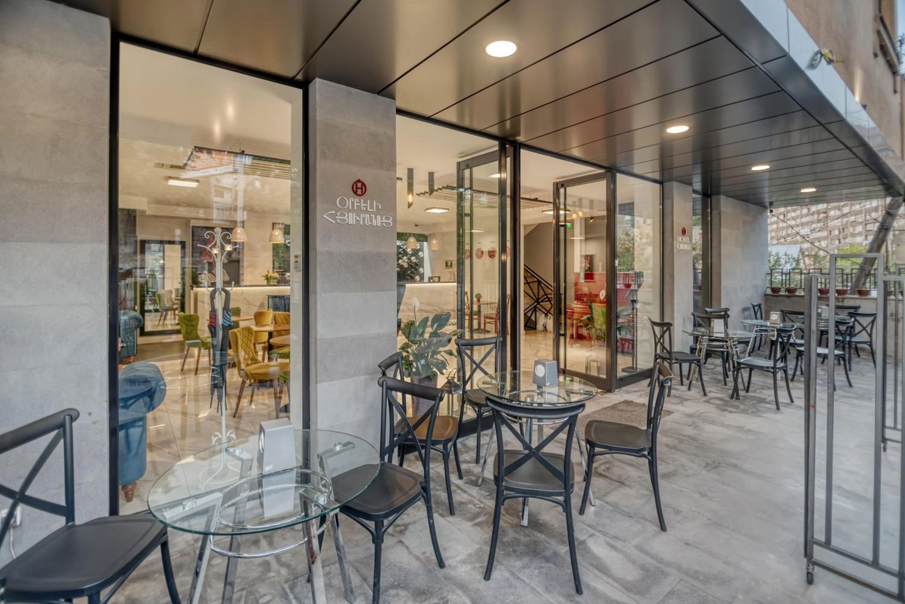 Balcony/Terrace in Orbeli Hotel Yerevan