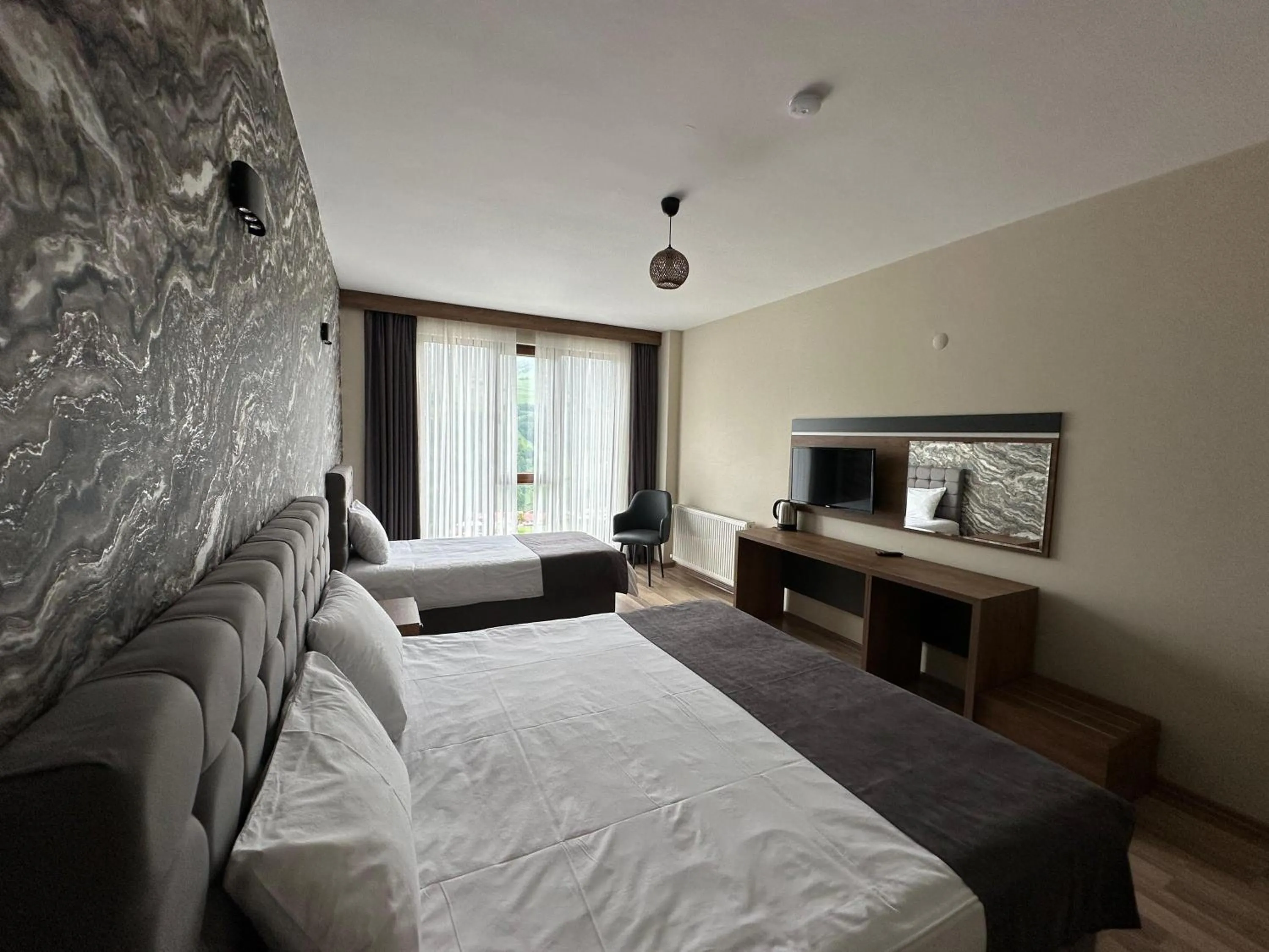 Bed in Alya Teras Otel