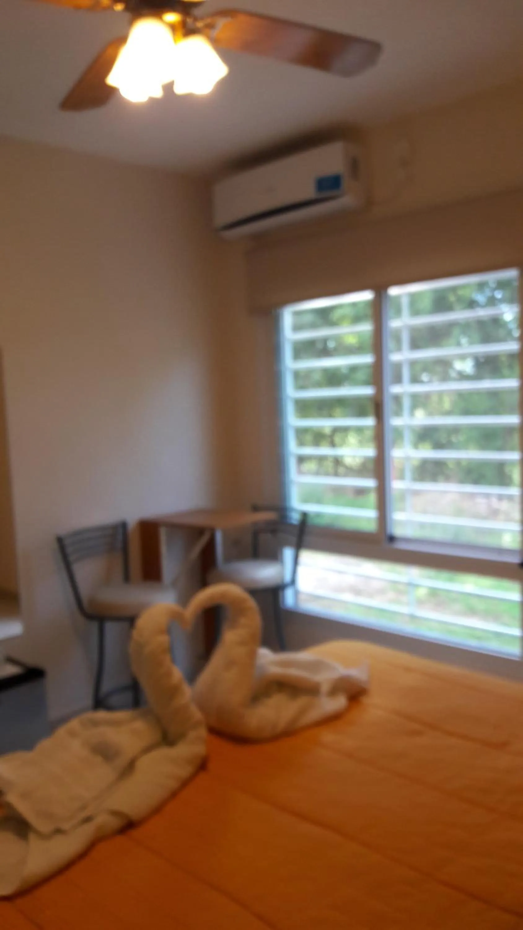 Garden view, Bed in Hotel de Campo Posada la Esperanza