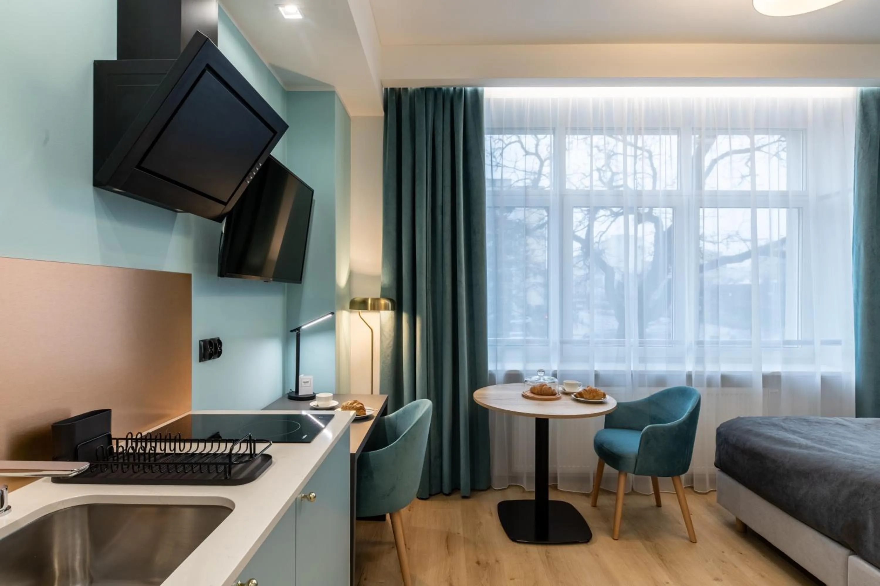 Dining area in SQUARE APARTMENTS GDYNIA