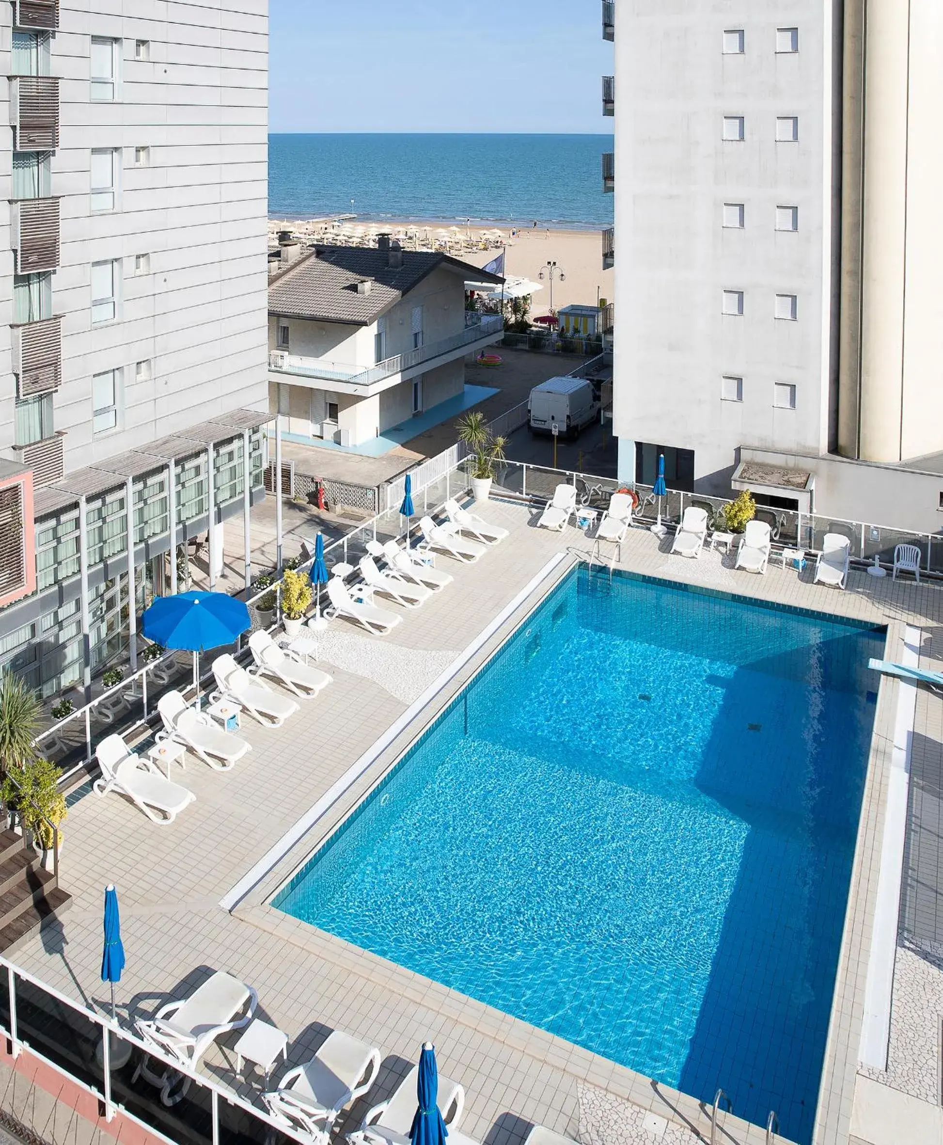 Swimming pool, Pool View in Hotel Rosanna