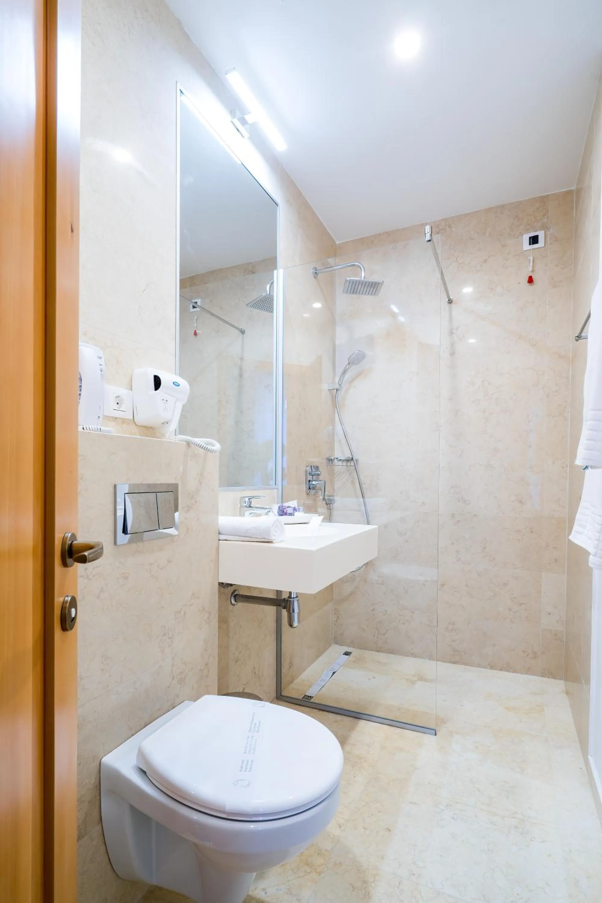 Toilet in Hotel Console