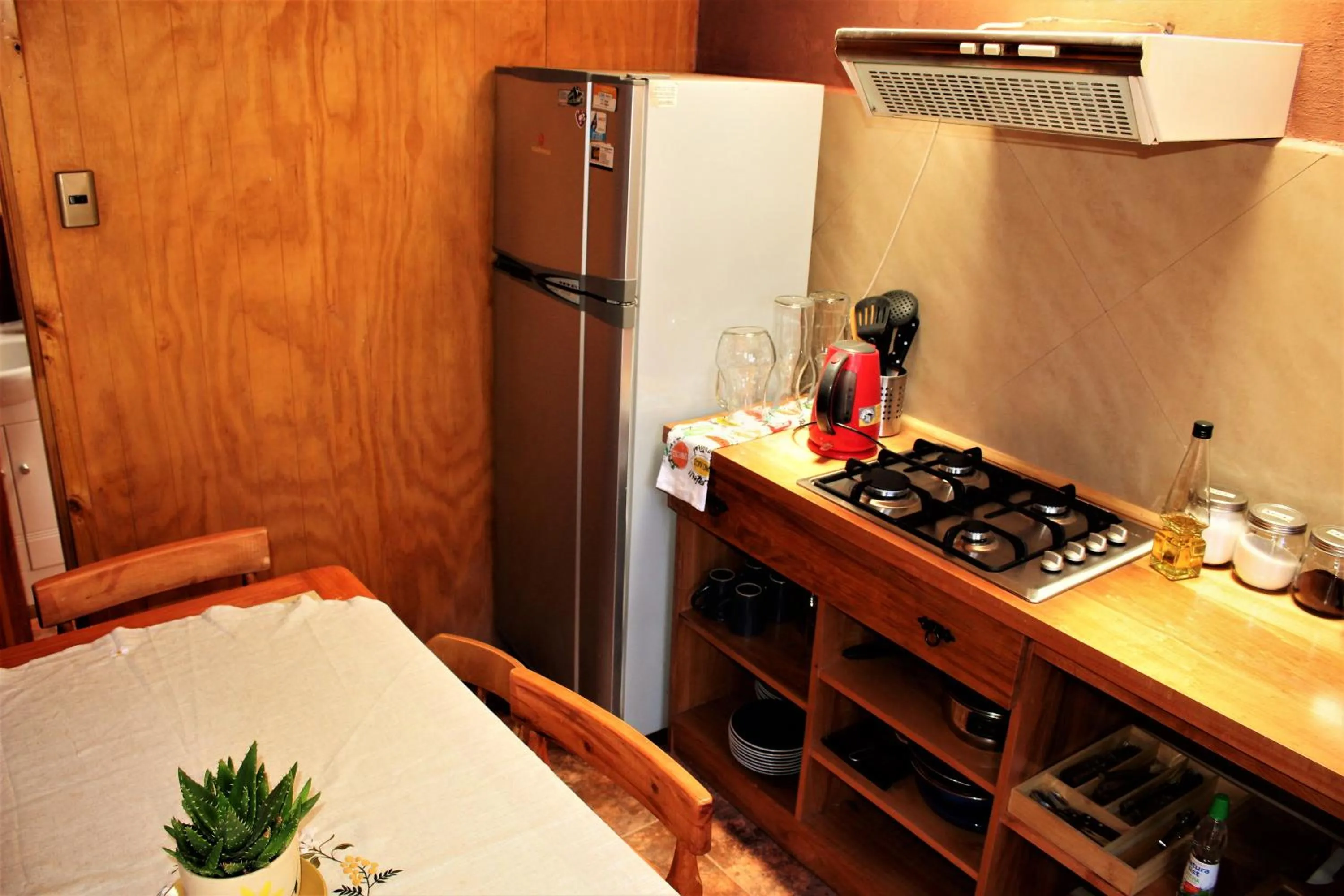 Kitchen or kitchenette in Incahuasi Travelodge