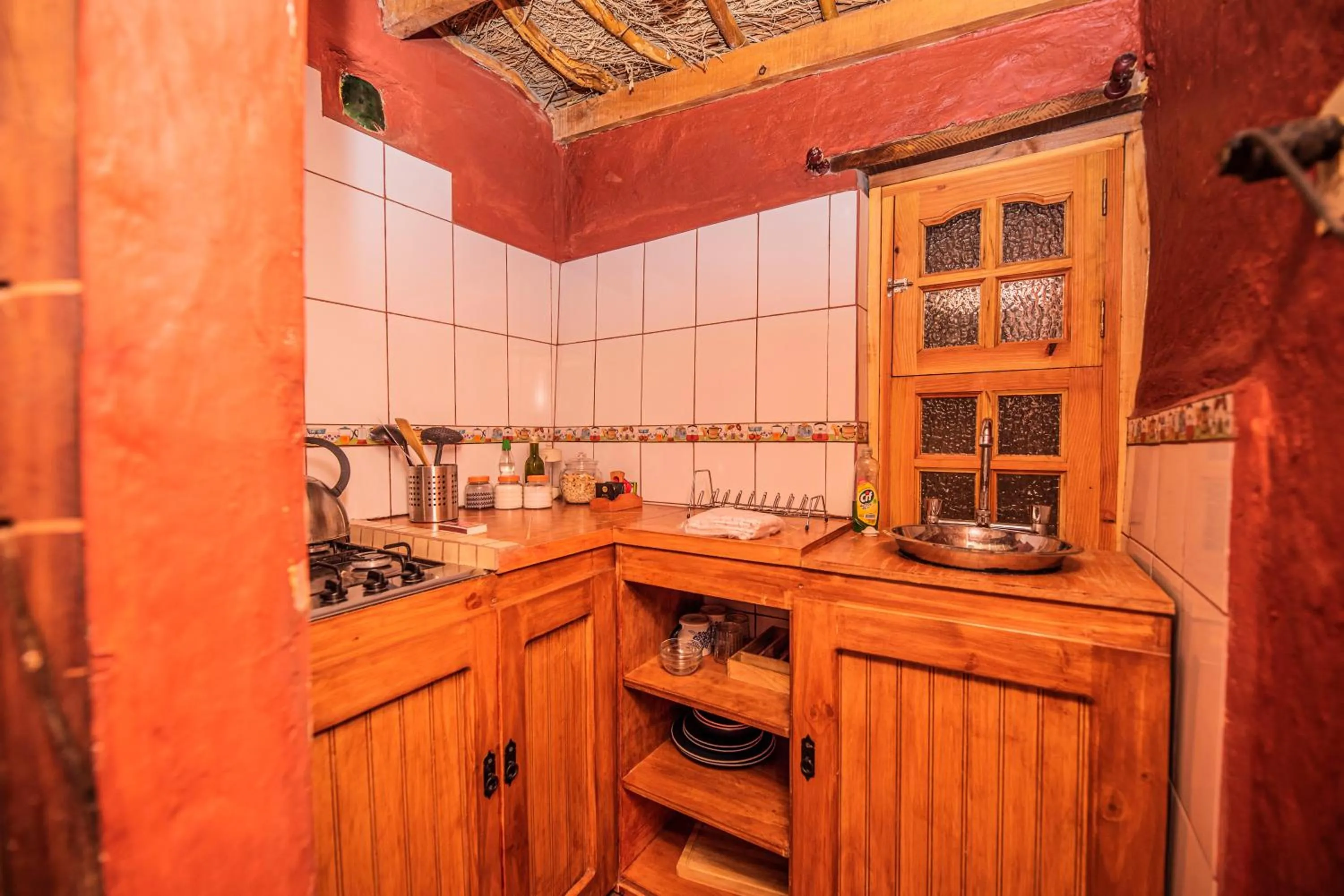 Kitchen or kitchenette in Incahuasi Travelodge