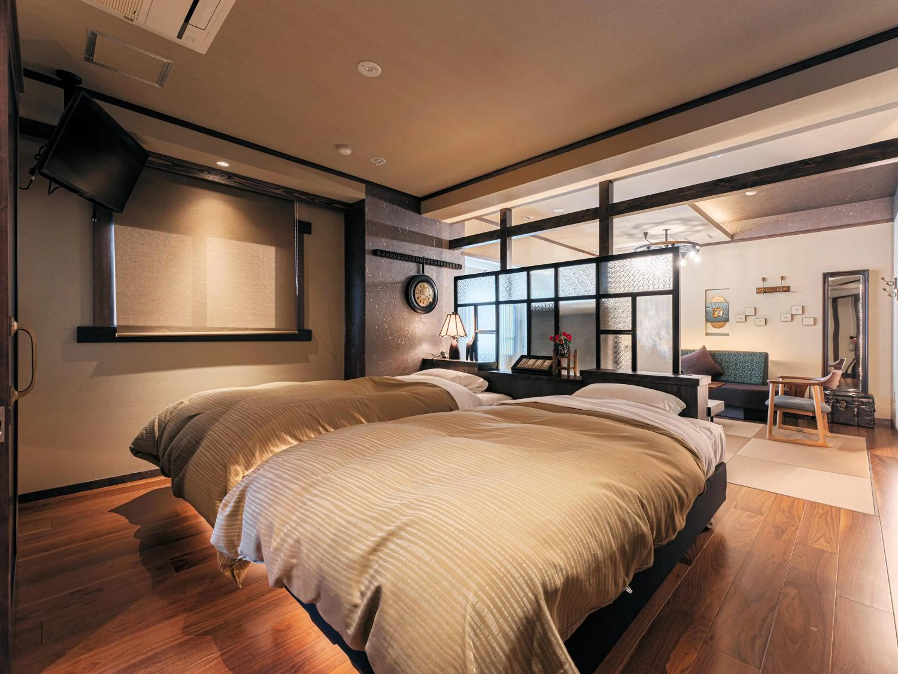 Bedroom, Bed in Omori