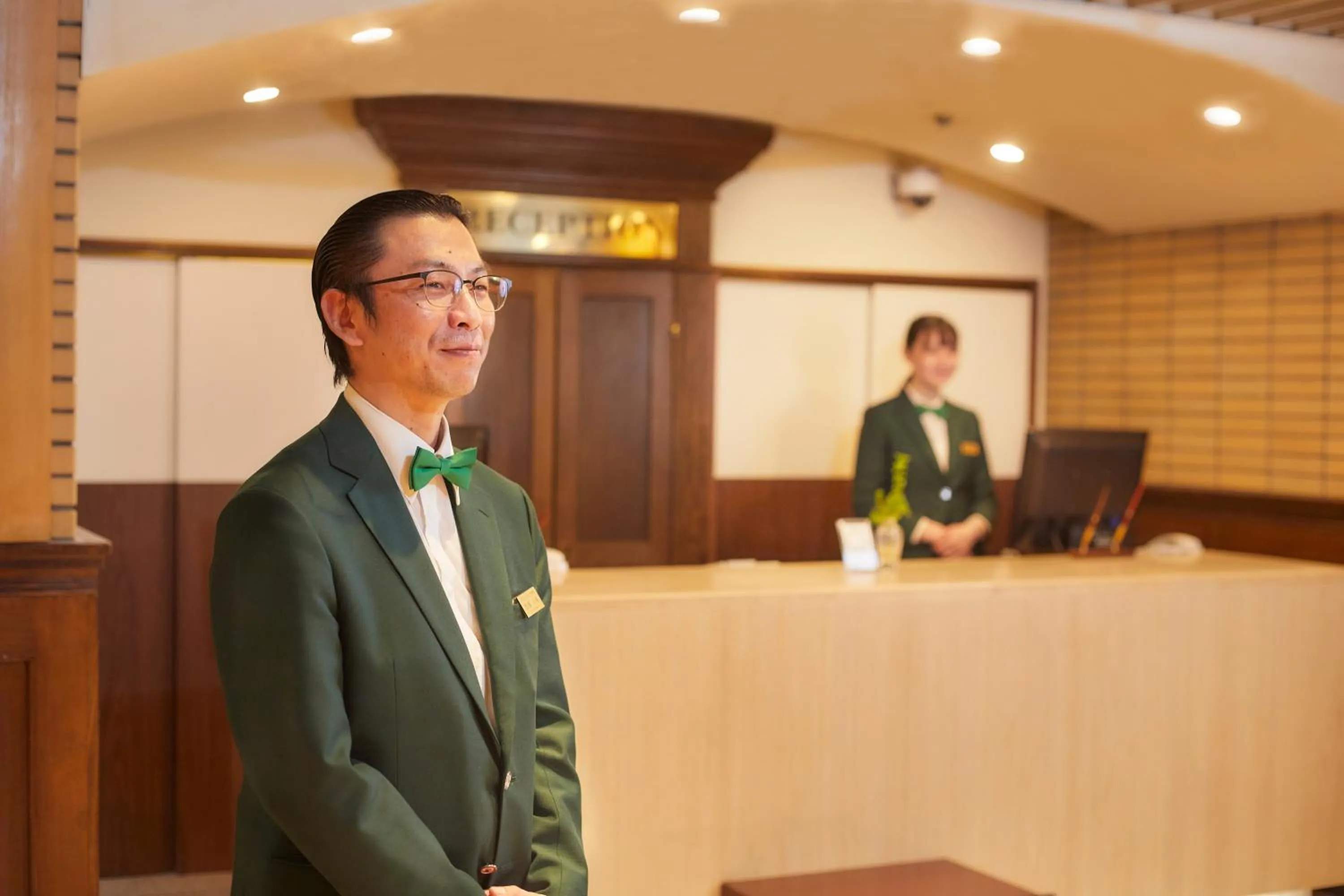 Lobby or reception in Hotel Continental Fuchu