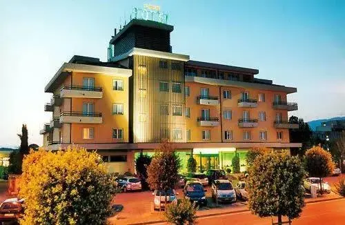 Property building in Hotel Valdarno Property building in Hotel Valdarno