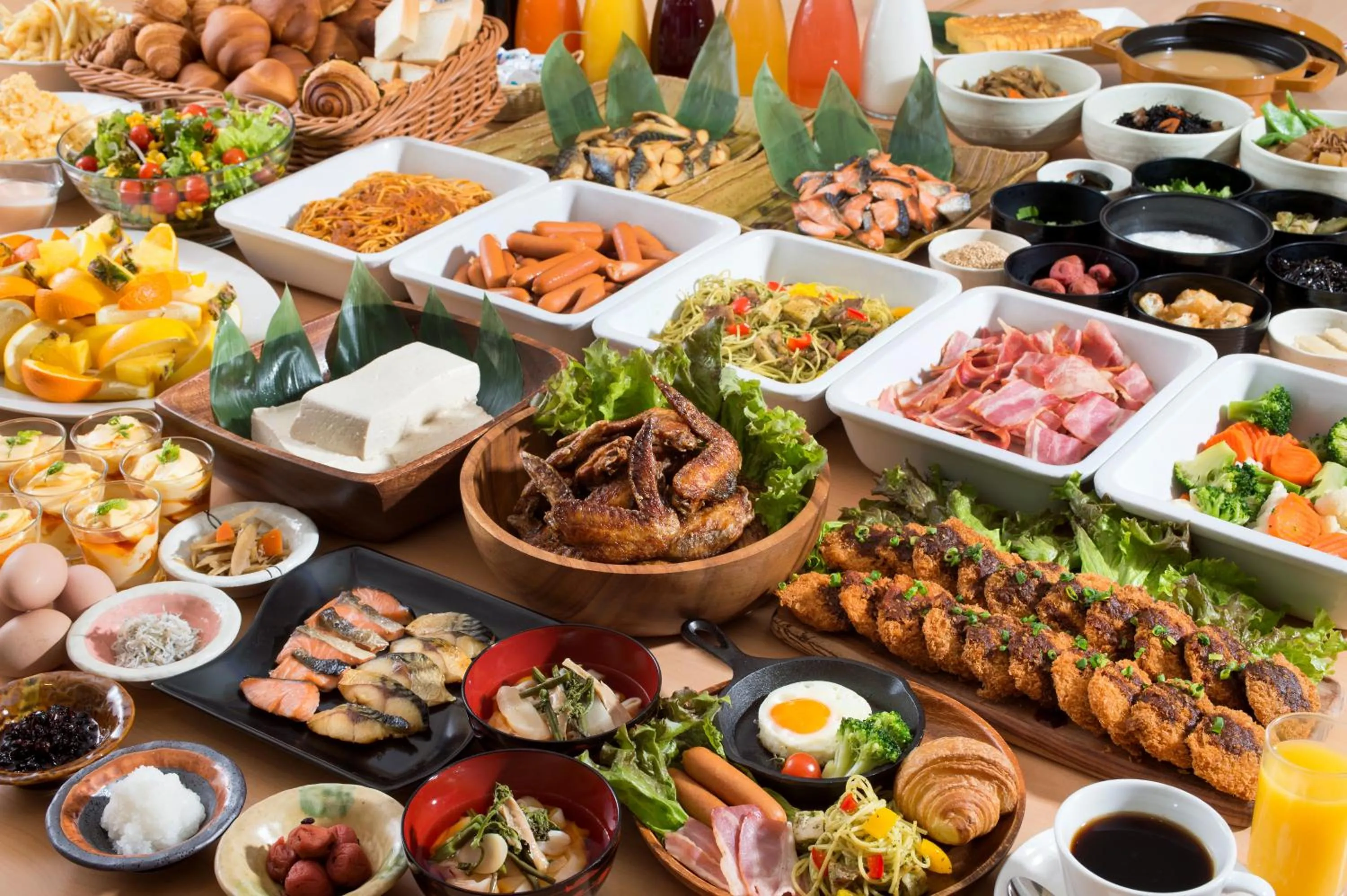 Buffet breakfast in HOTEL MYSTAYS Nagoya Sakae