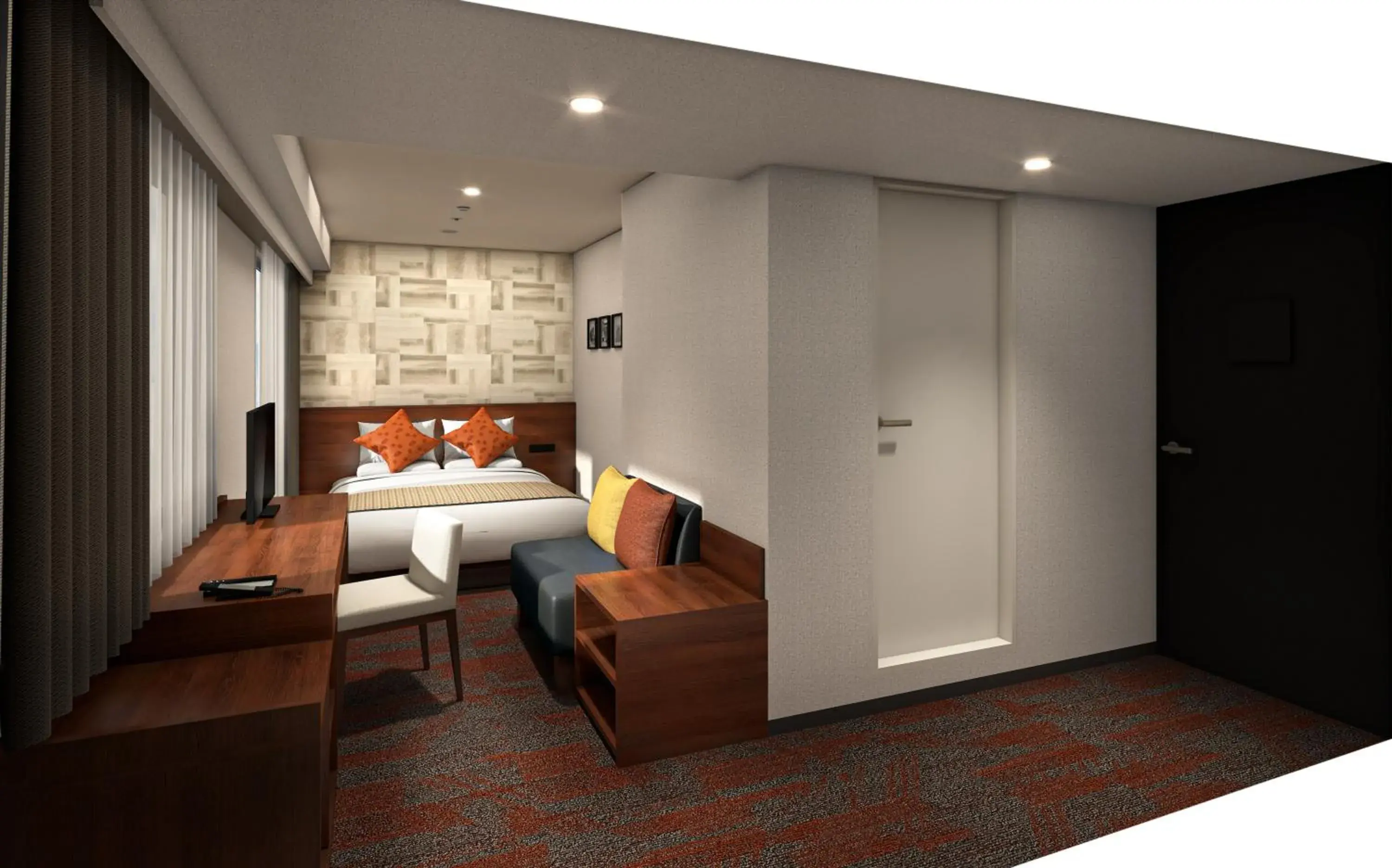 Renovated Standard Queen Room - single occupancy - Nonsmoking in HOTEL MYSTAYS Nagoya Sakae Renovated Standard Queen Room - single occupancy - Nonsmoking in HOTEL MYSTAYS Nagoya Sakae