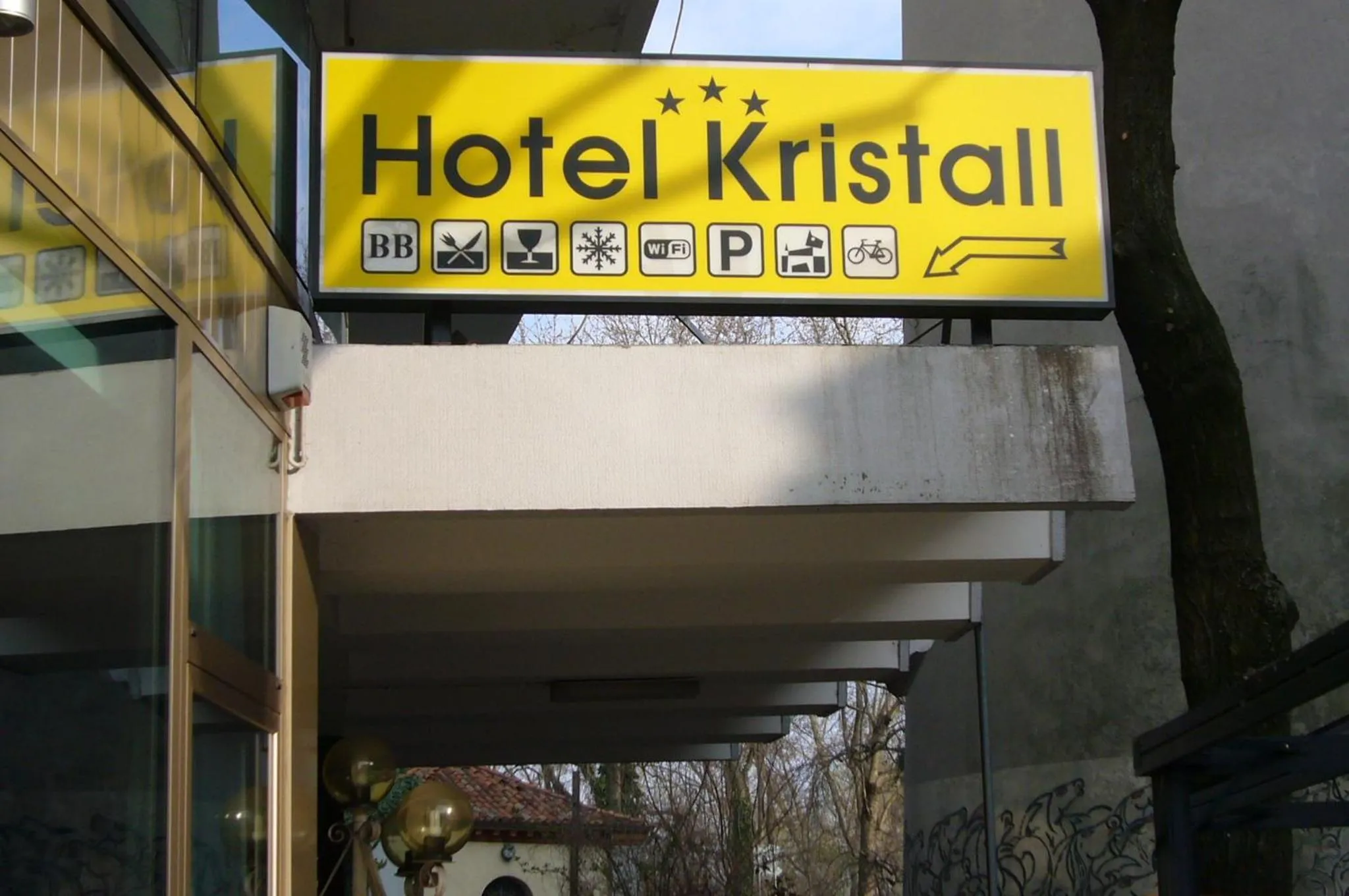 Property logo or sign in Hotel Kristall