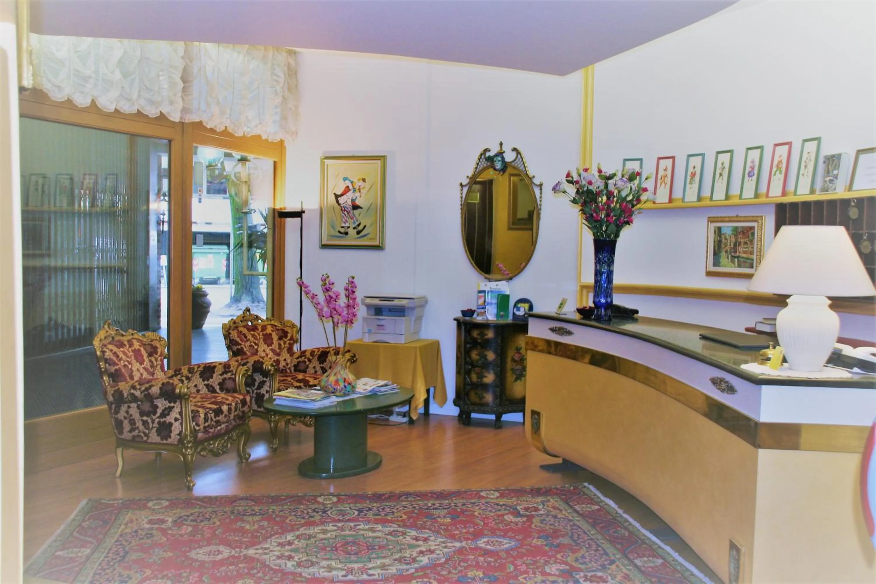 Lobby or reception in Hotel Kristall