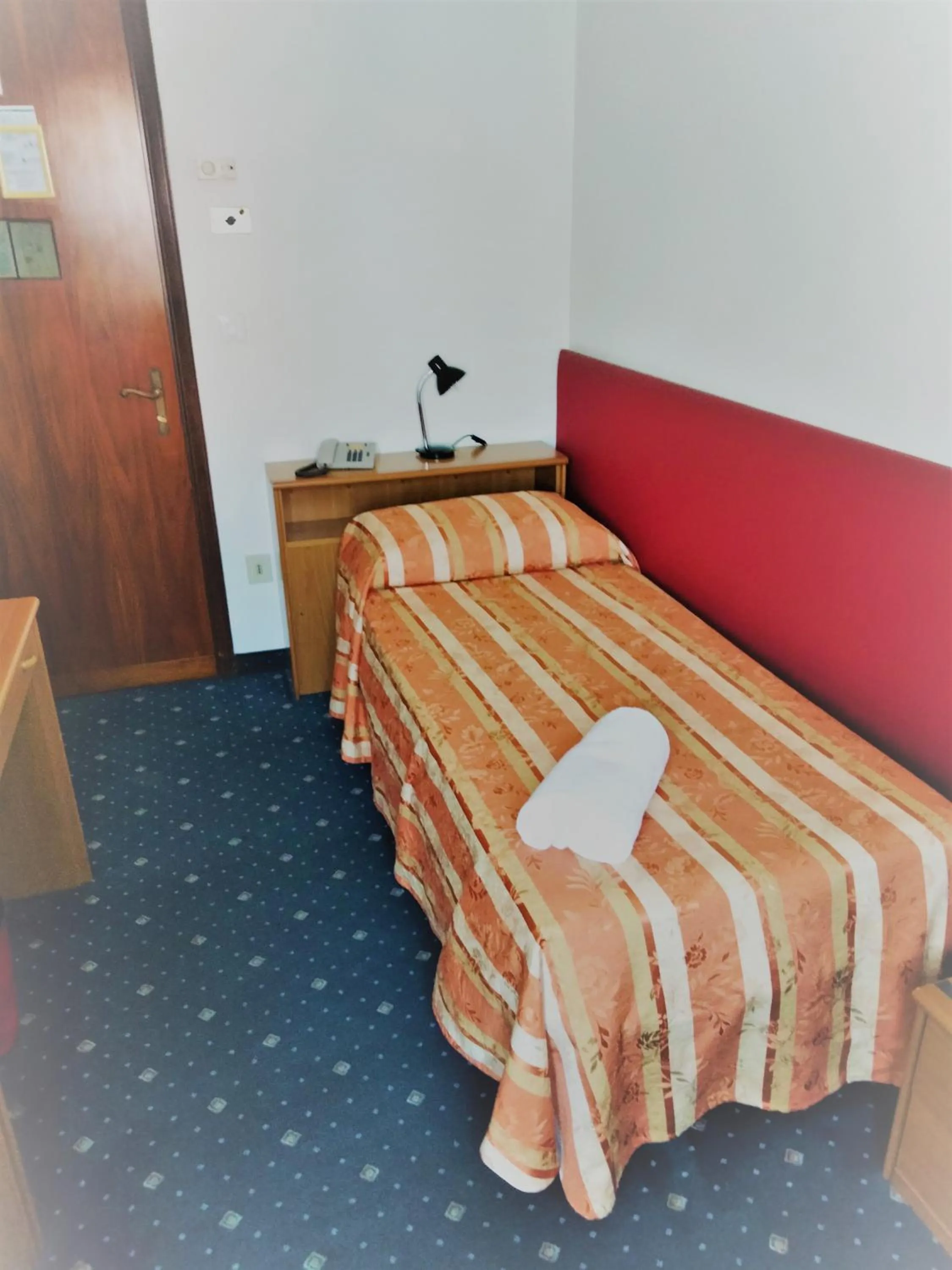 Bed in Hotel Kristall