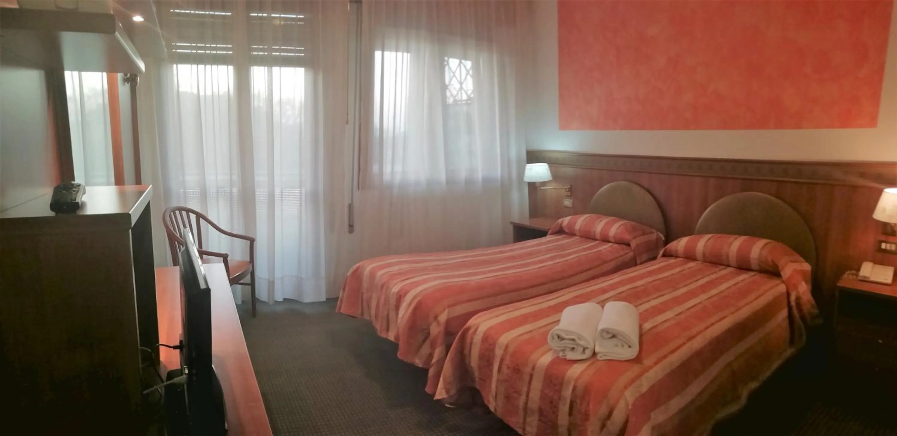 Bed in Hotel Kristall