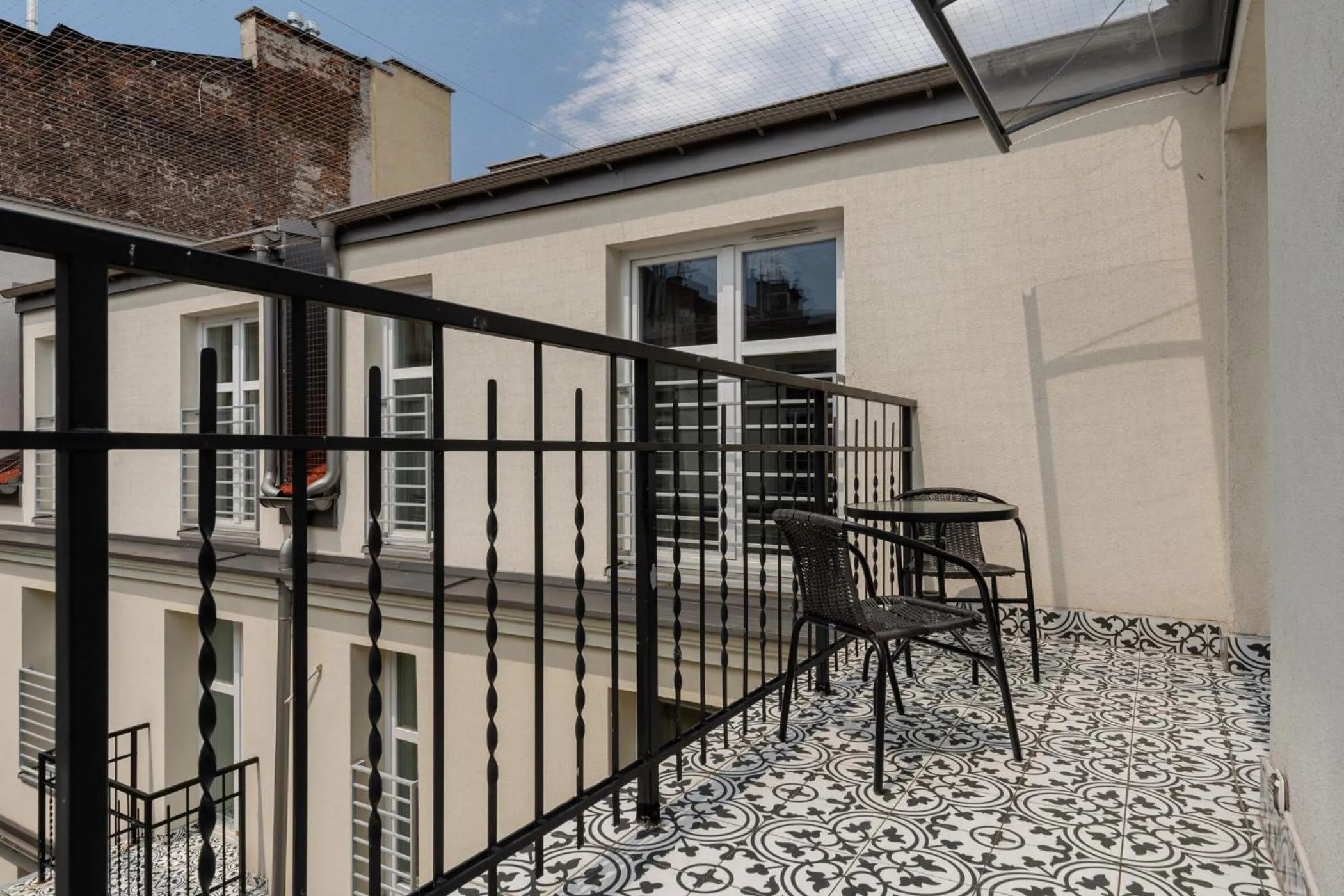 Balcony/Terrace in Saint Florian's Suites - Old Town Luxury Apartments - by Upstairs