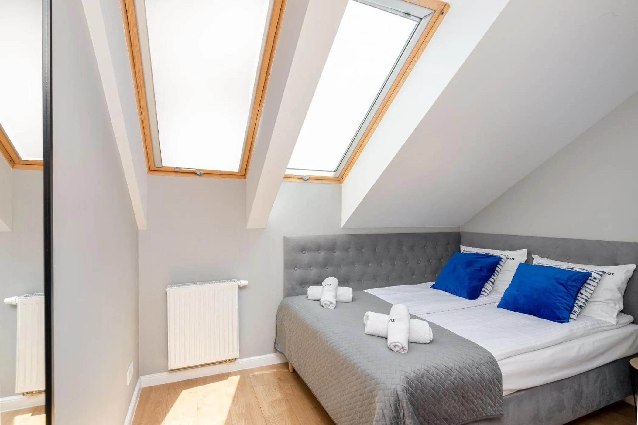 Bed in Saint Florian's Suites - Old Town Luxury Apartments - by Upstairs