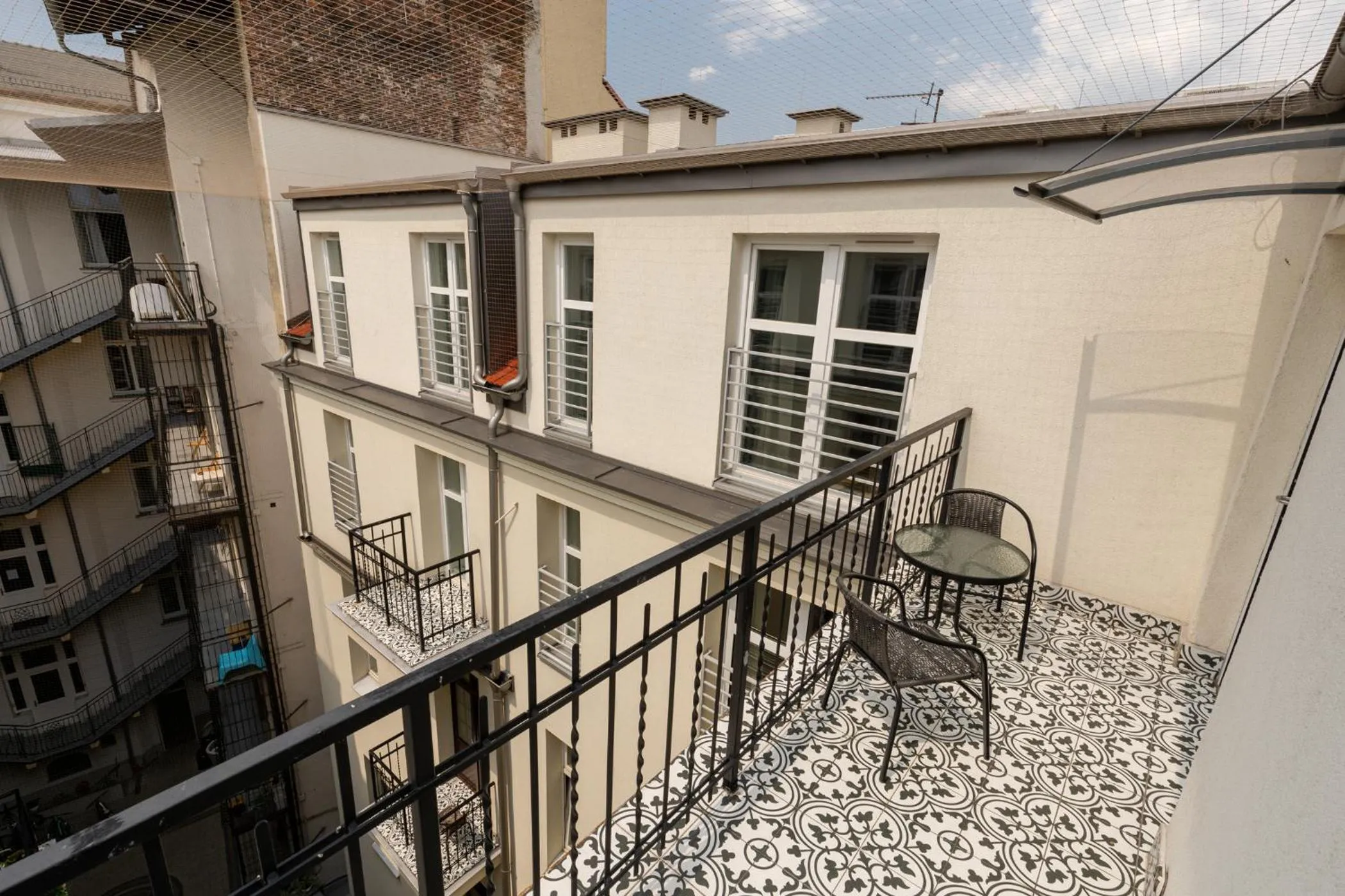 Balcony/Terrace in Saint Florian's Suites - Old Town Luxury Apartments - by Upstairs