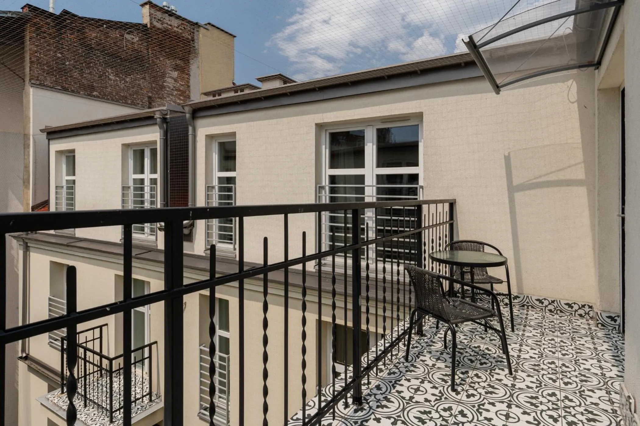 Balcony/Terrace in Saint Florian's Suites - Old Town Luxury Apartments - by Upstairs