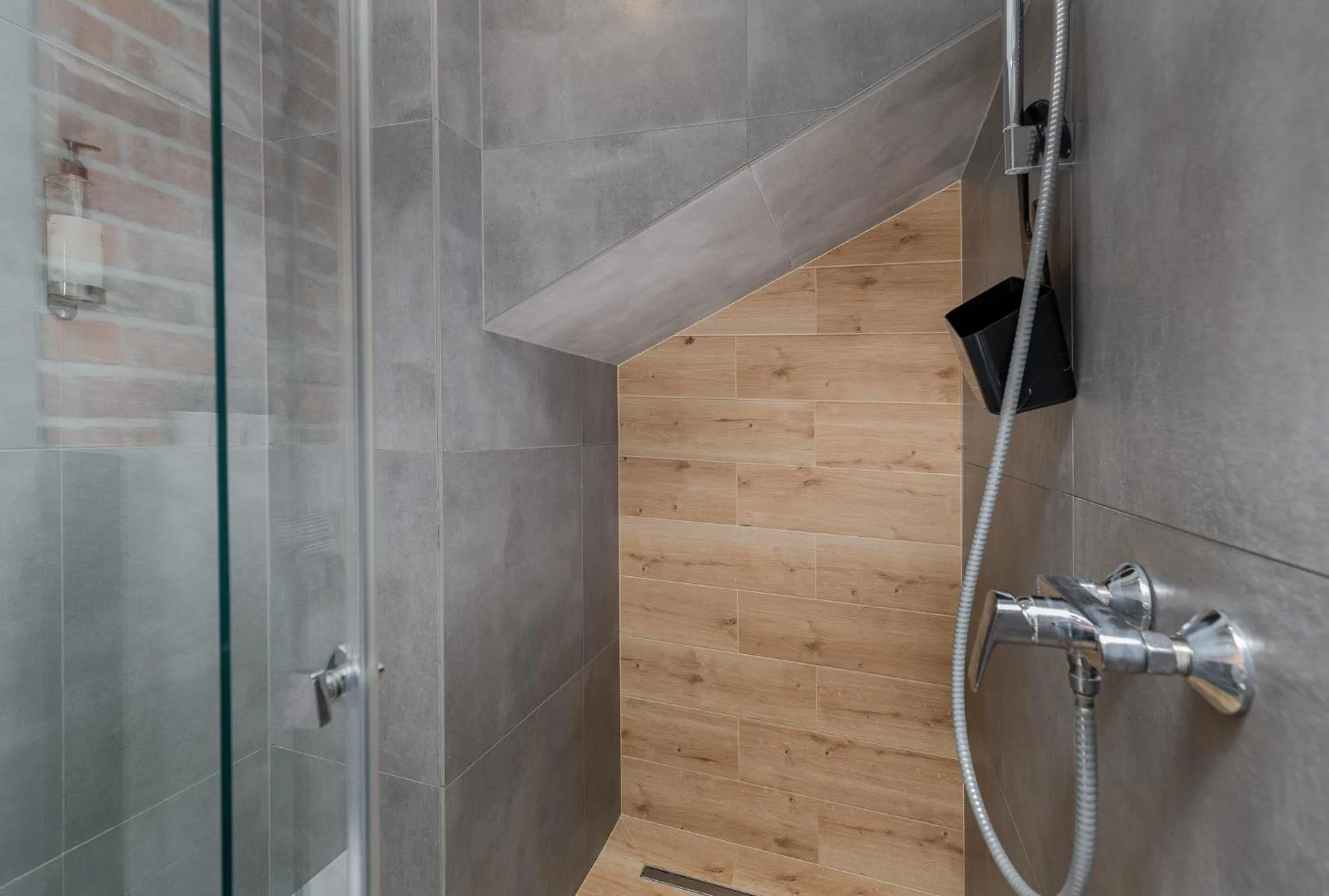 Shower in Saint Florian's Suites - Old Town Luxury Apartments - by Upstairs