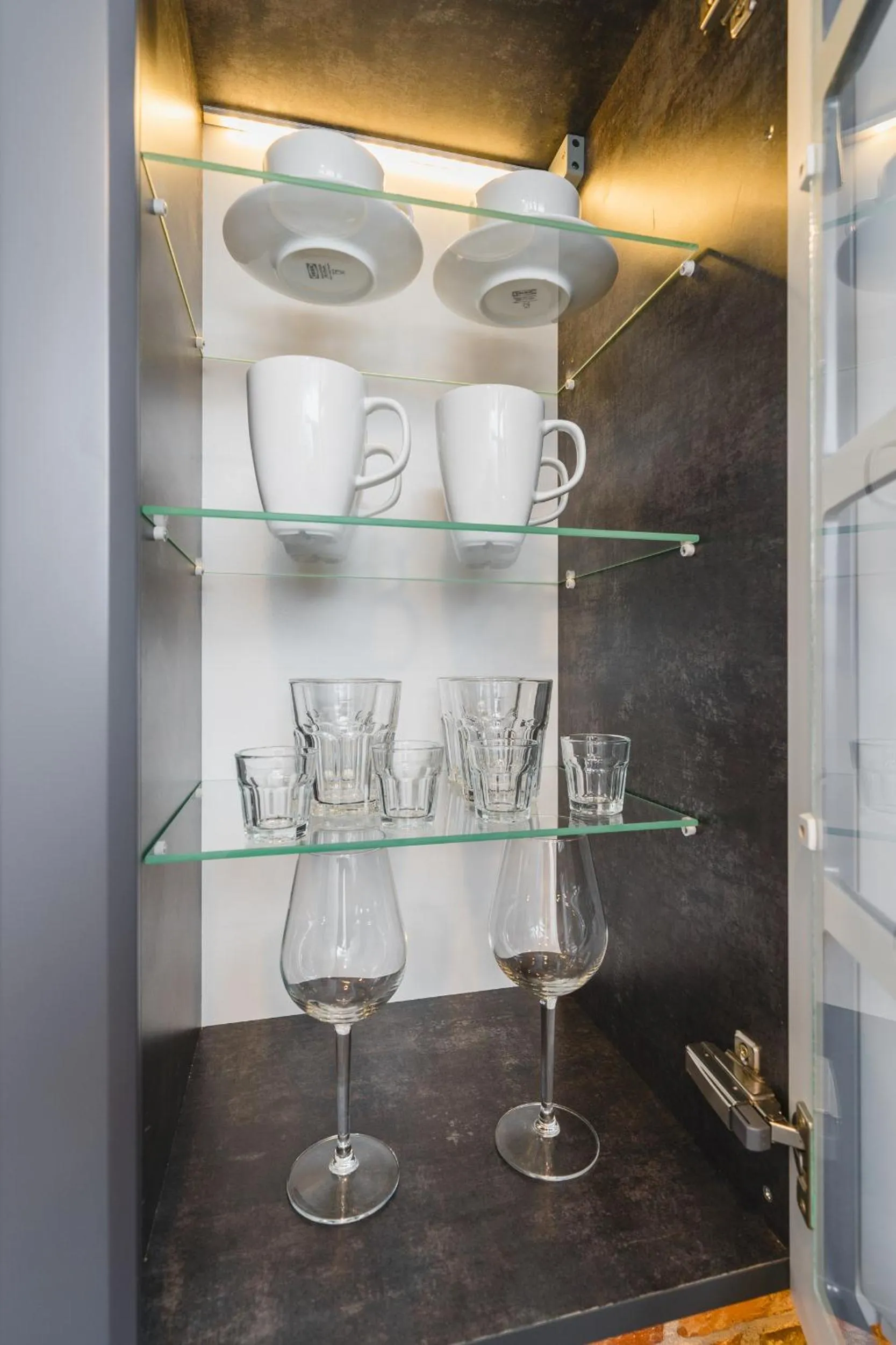 Kitchen or kitchenette in Saint Florian's Suites - Old Town Luxury Apartments - by Upstairs