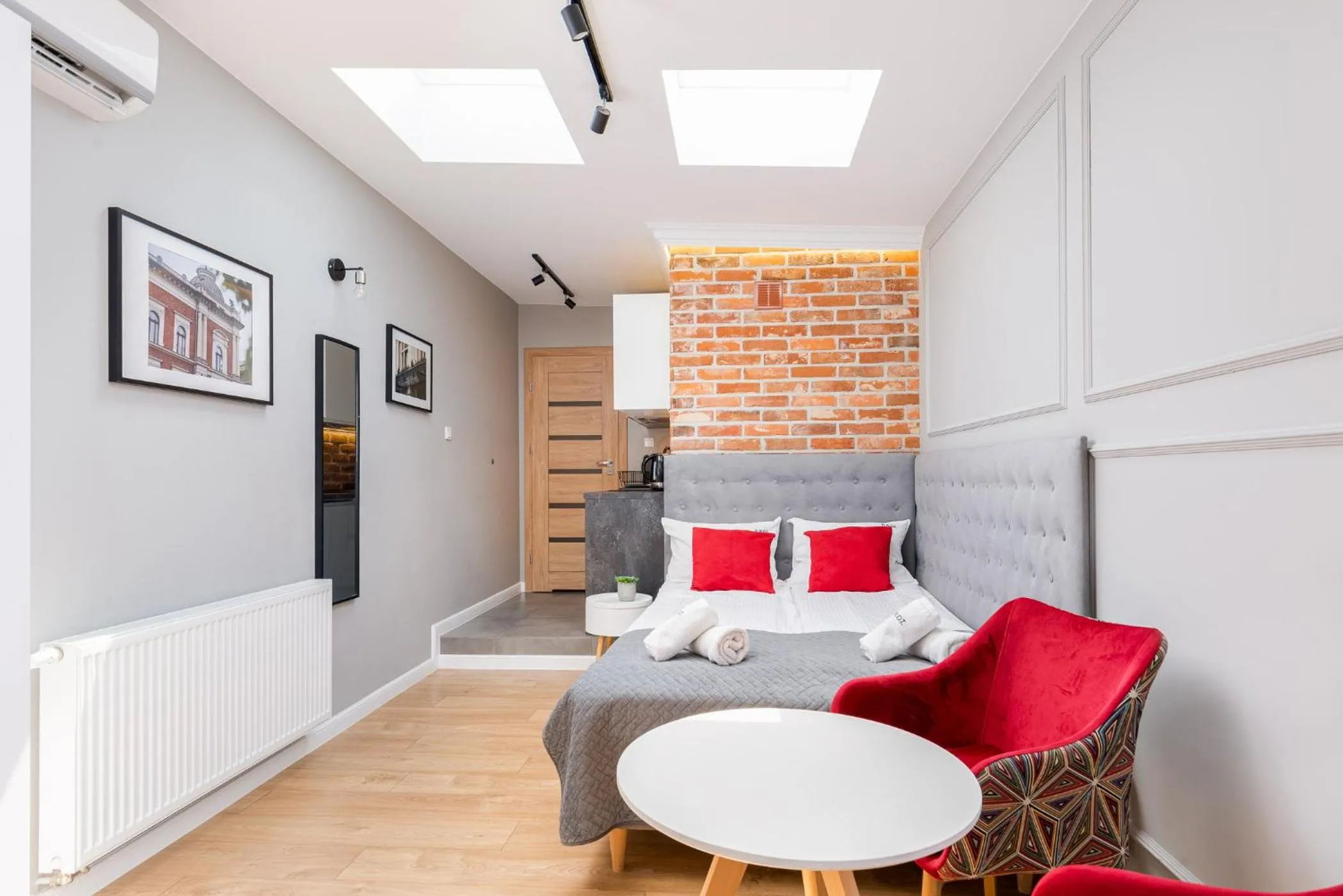 Bed in Saint Florian's Suites - Old Town Luxury Apartments - by Upstairs