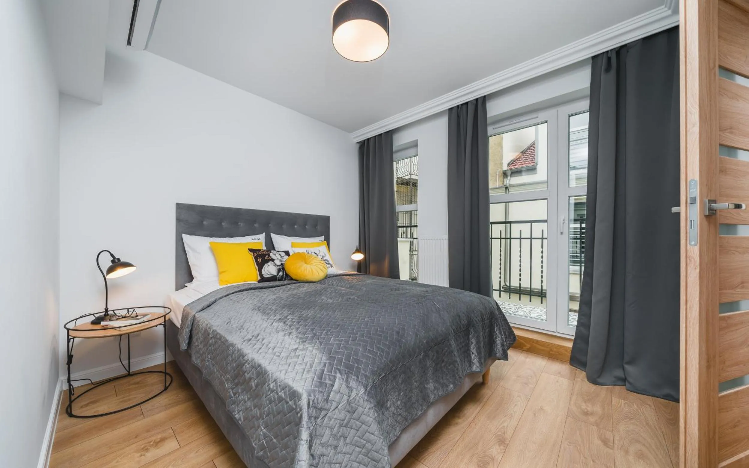 Bed in Saint Florian's Suites - Old Town Luxury Apartments - by Upstairs