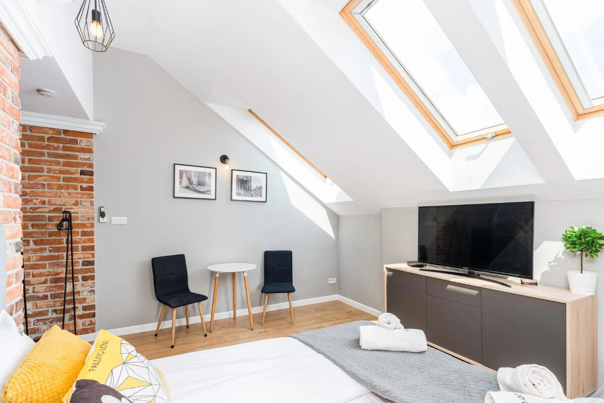 Bed in Saint Florian's Suites - Old Town Luxury Apartments - by Upstairs