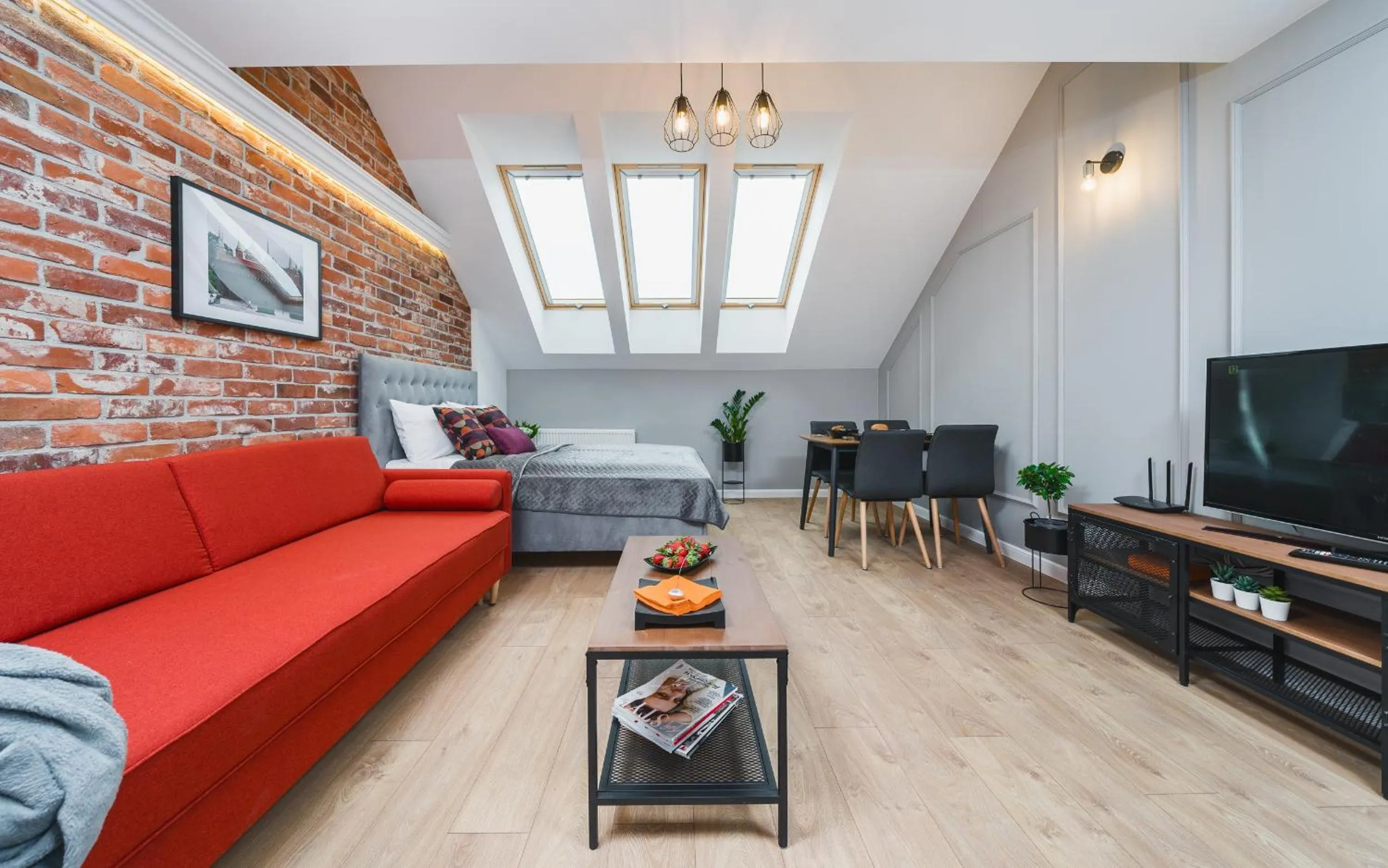 TV and multimedia in Saint Florian's Suites - Old Town Luxury Apartments - by Upstairs
