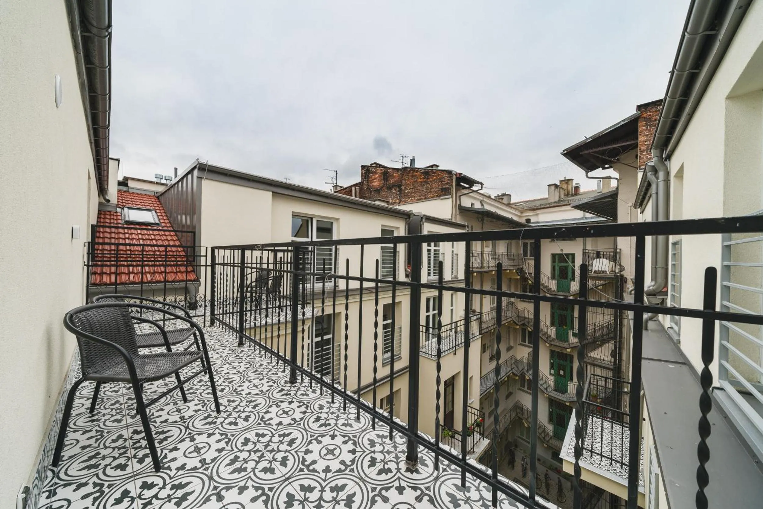 Balcony/Terrace in Saint Florian's Suites - Old Town Luxury Apartments - by Upstairs