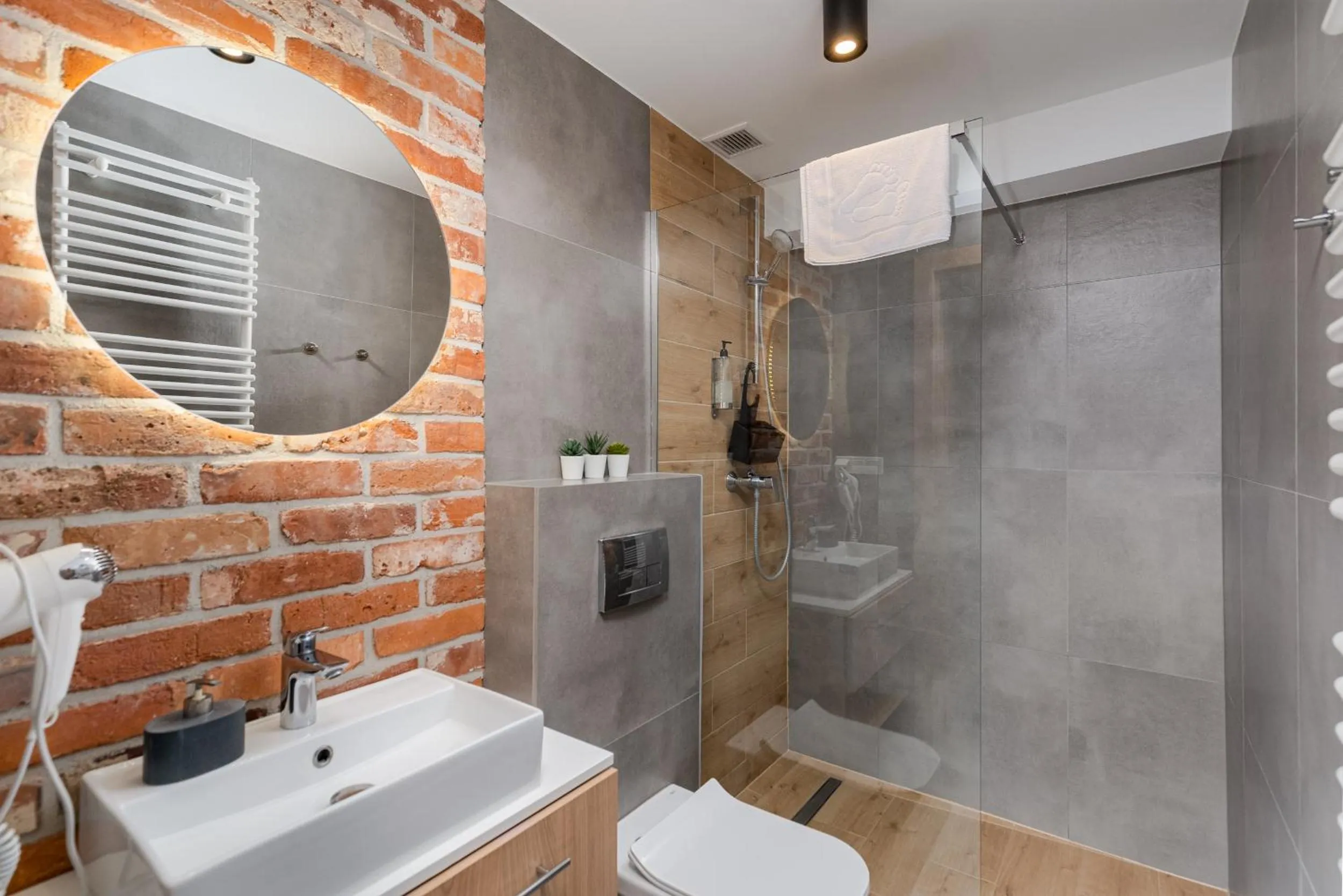 Shower in Saint Florian's Suites - Old Town Luxury Apartments - by Upstairs