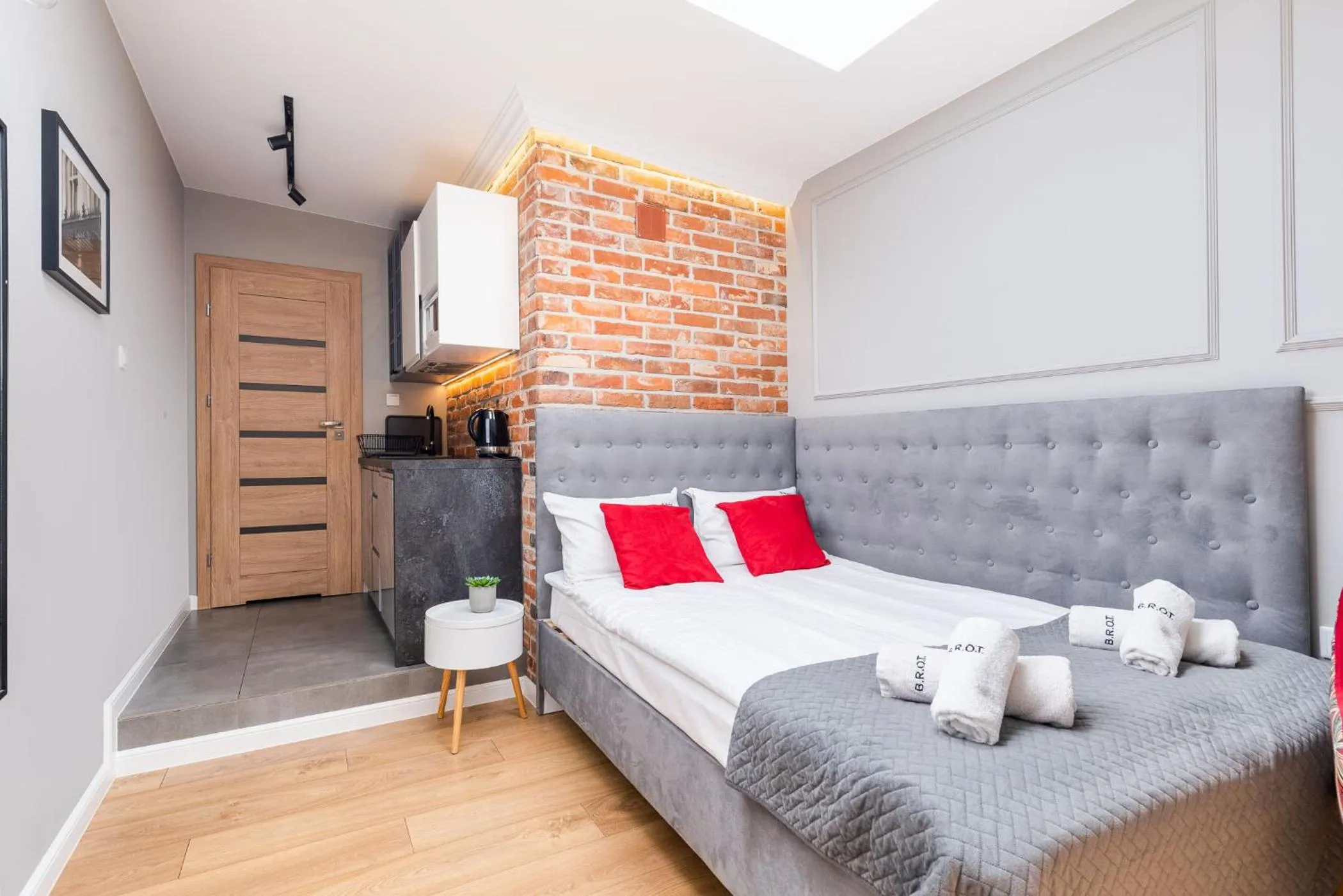 Bed in Saint Florian's Suites - Old Town Luxury Apartments - by Upstairs