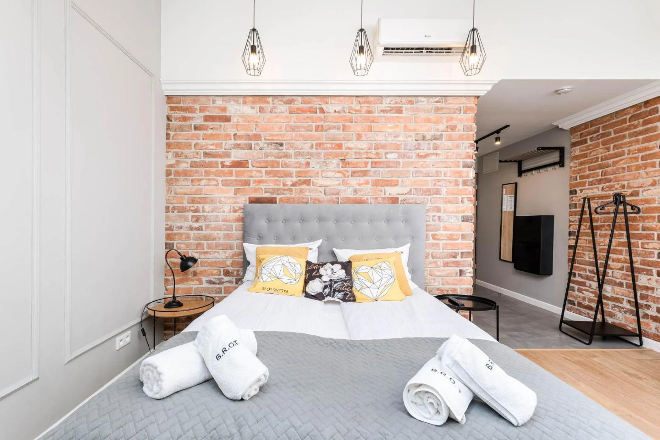 Bed in Saint Florian's Suites - Old Town Luxury Apartments - by Upstairs
