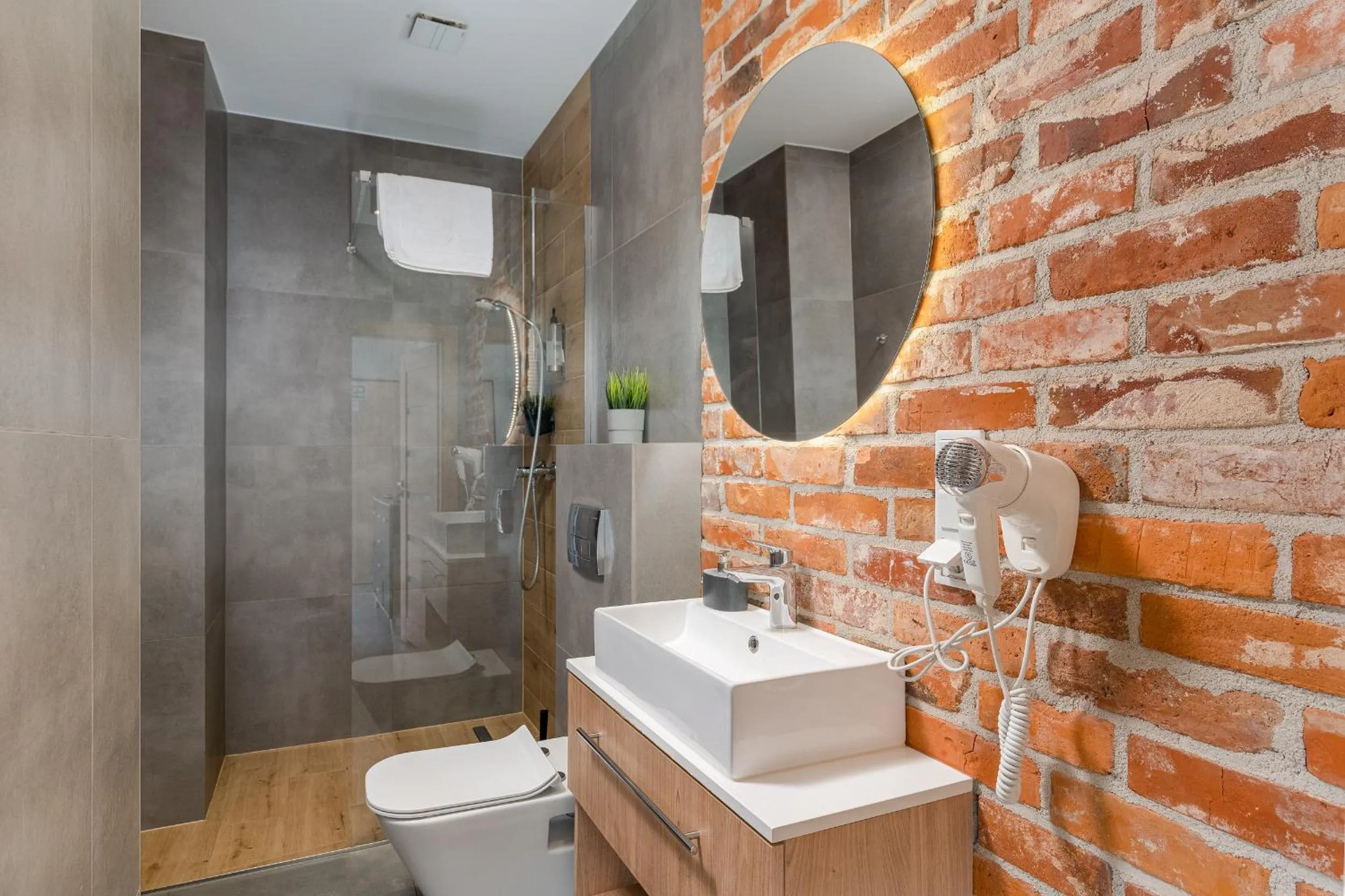 Shower in Saint Florian's Suites - Old Town Luxury Apartments - by Upstairs