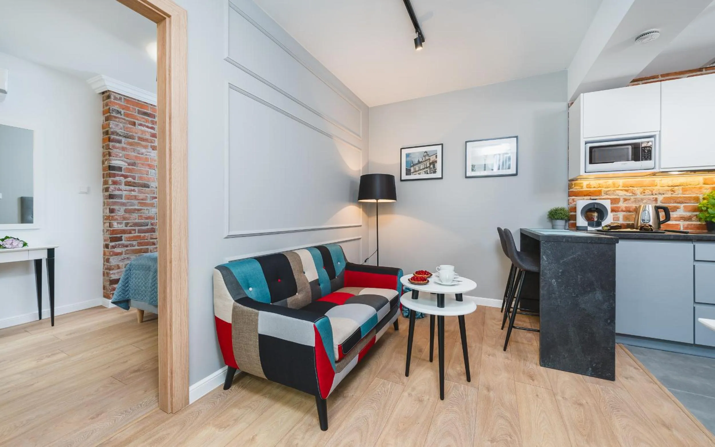 Coffee/tea facilities in Saint Florian's Suites - Old Town Luxury Apartments - by Upstairs