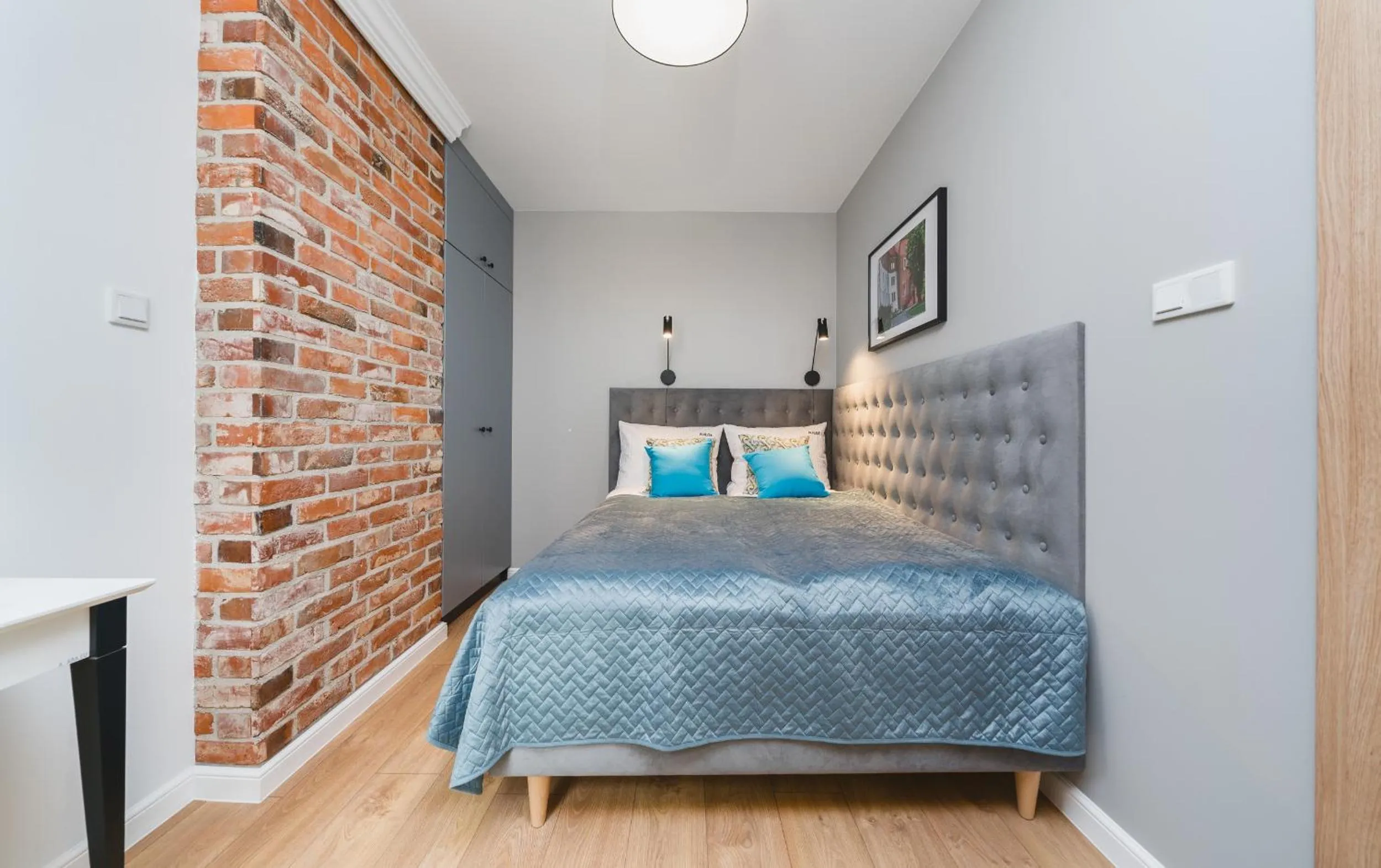 Bed in Saint Florian's Suites - Old Town Luxury Apartments - by Upstairs